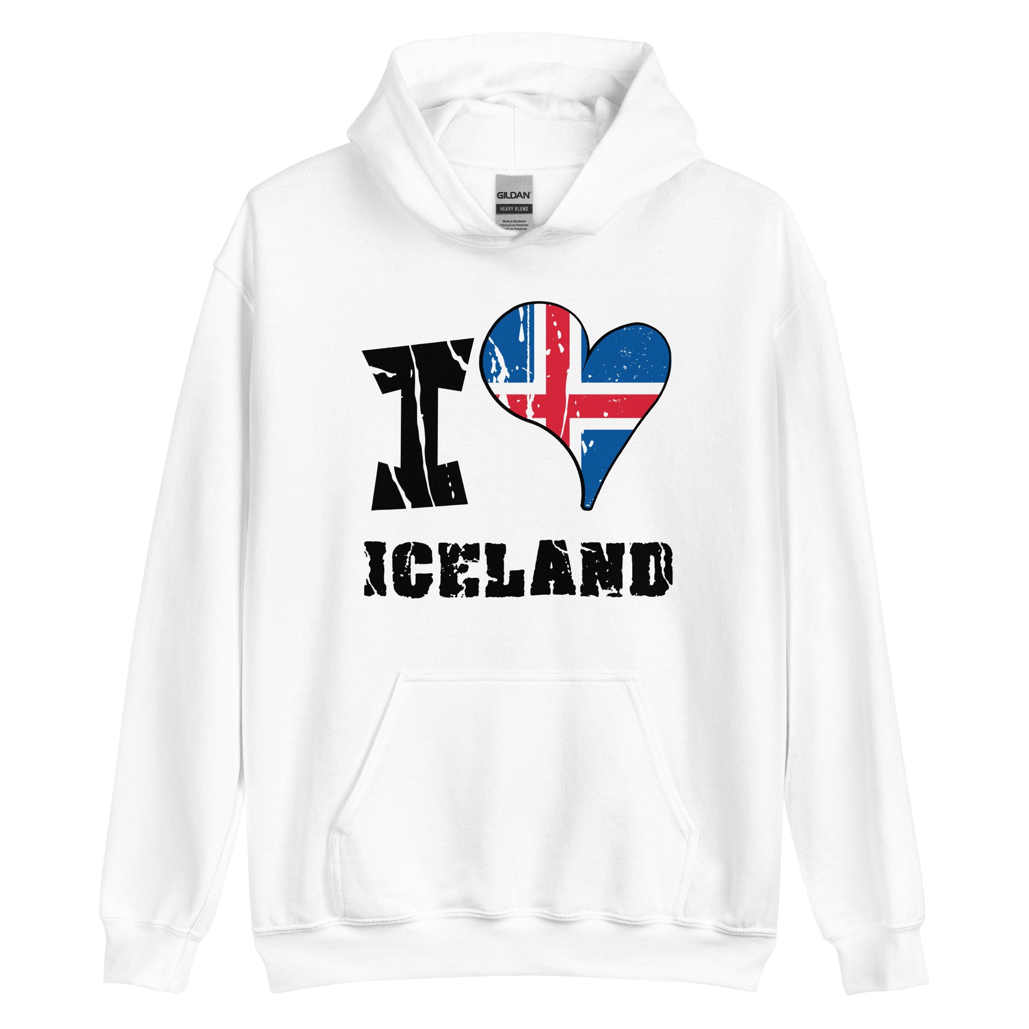 Unisex Hoodie - I Love Iceland