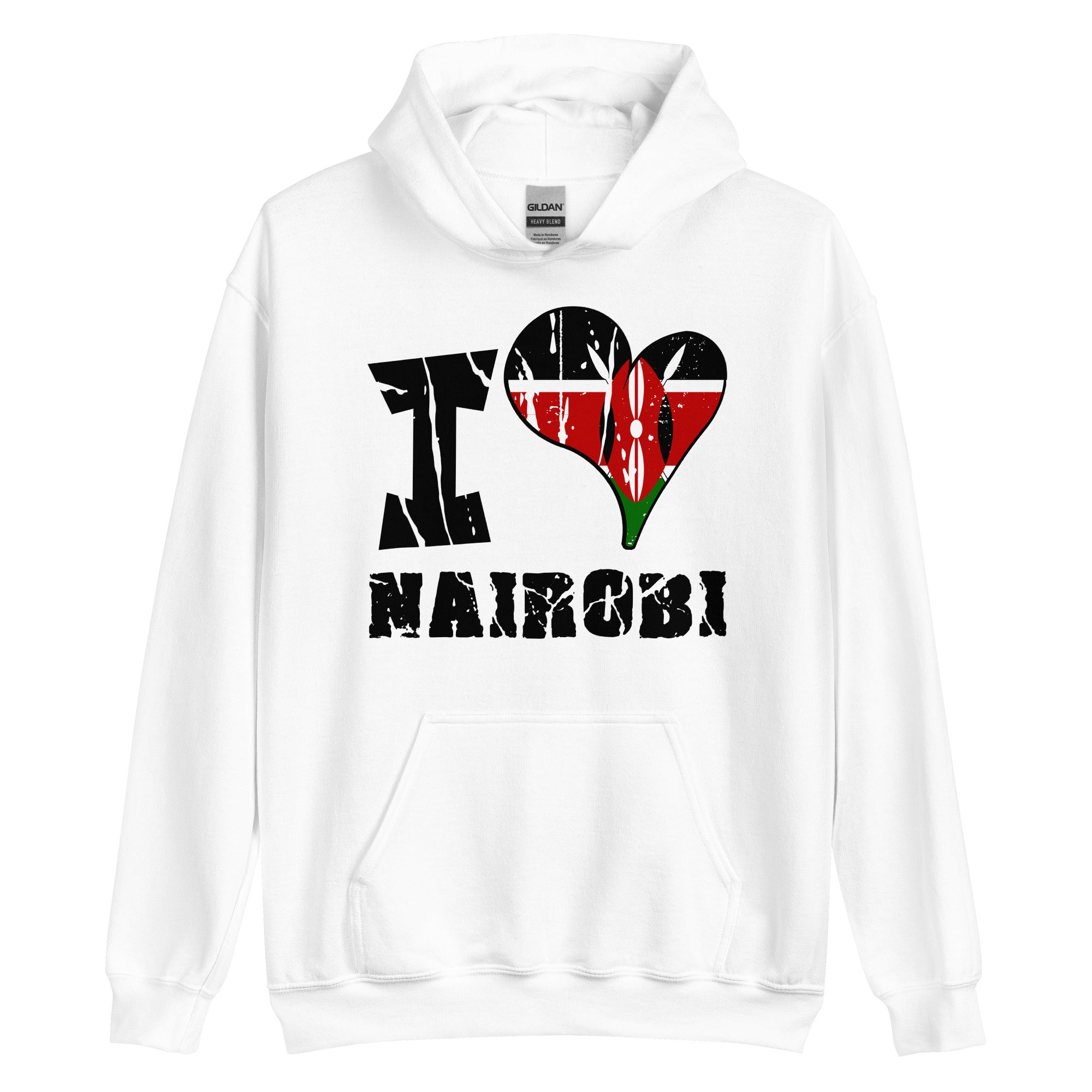 Unisex Hoodie - I Love Nairobi