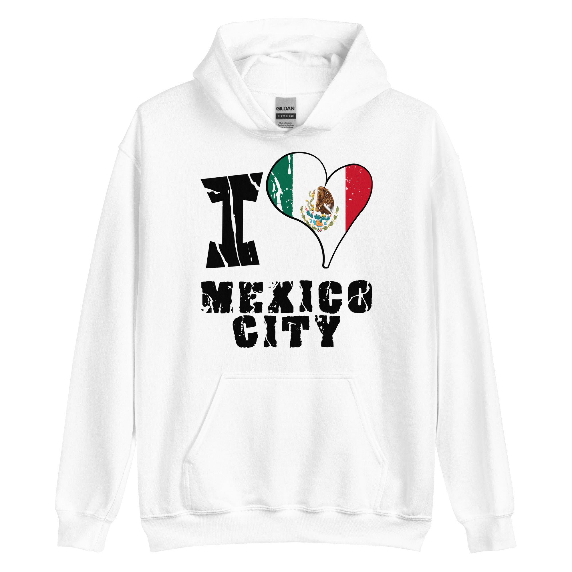 Unisex Hoodie - I Love Mexico City