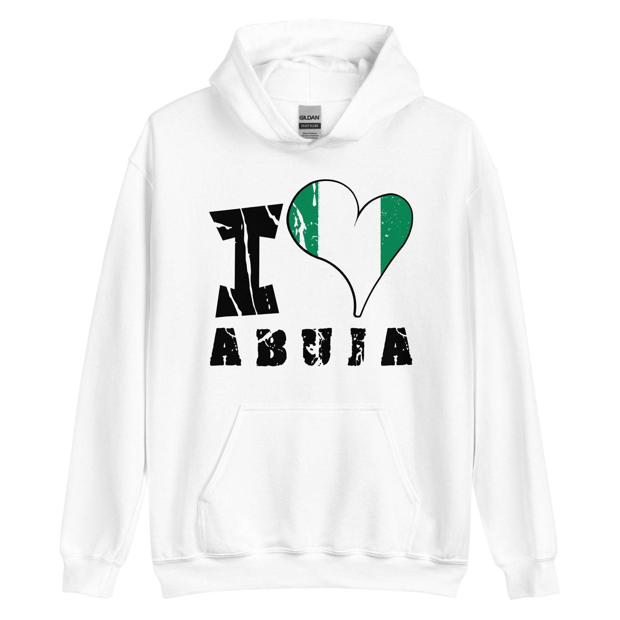 Unisex Hoodie - I Love Abuja