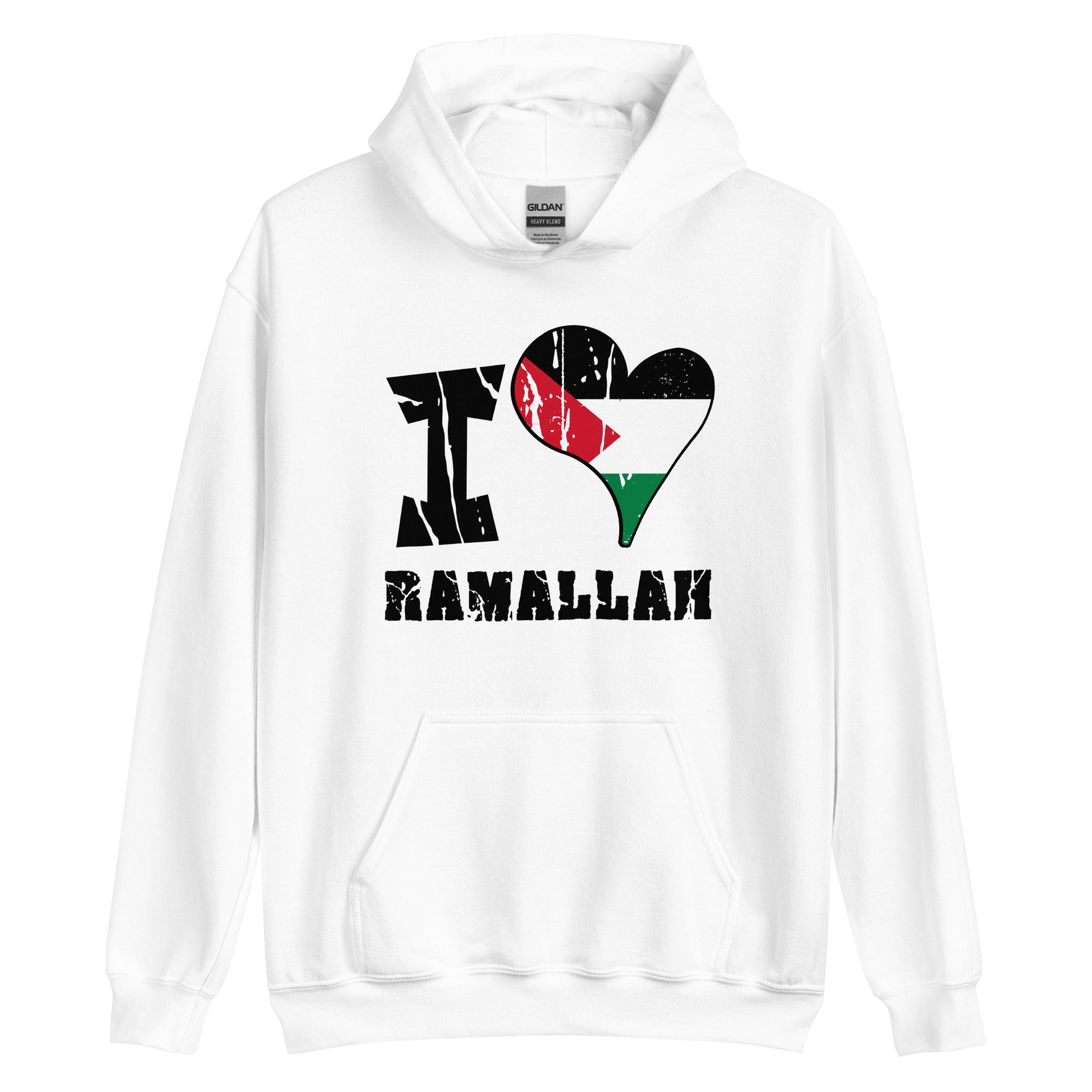 Unisex Hoodie - I Love Ramallah