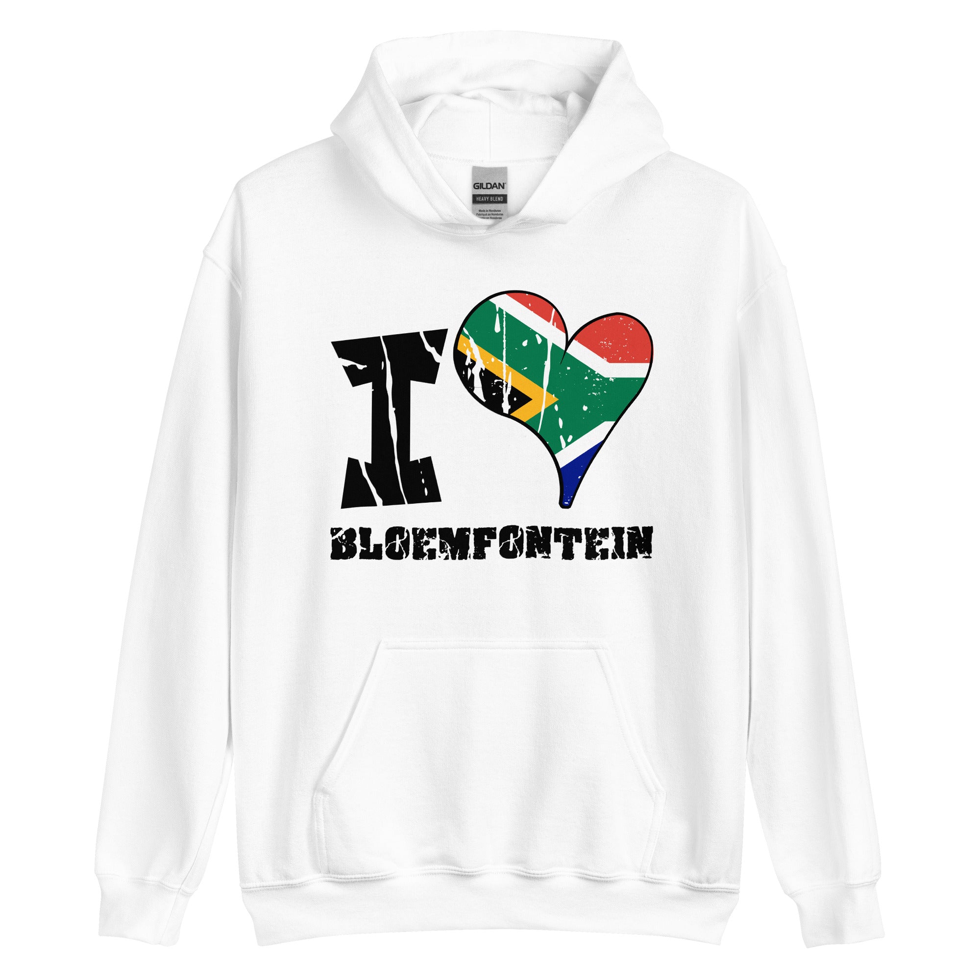 Unisex Hoodie - I Love Bloemfontein