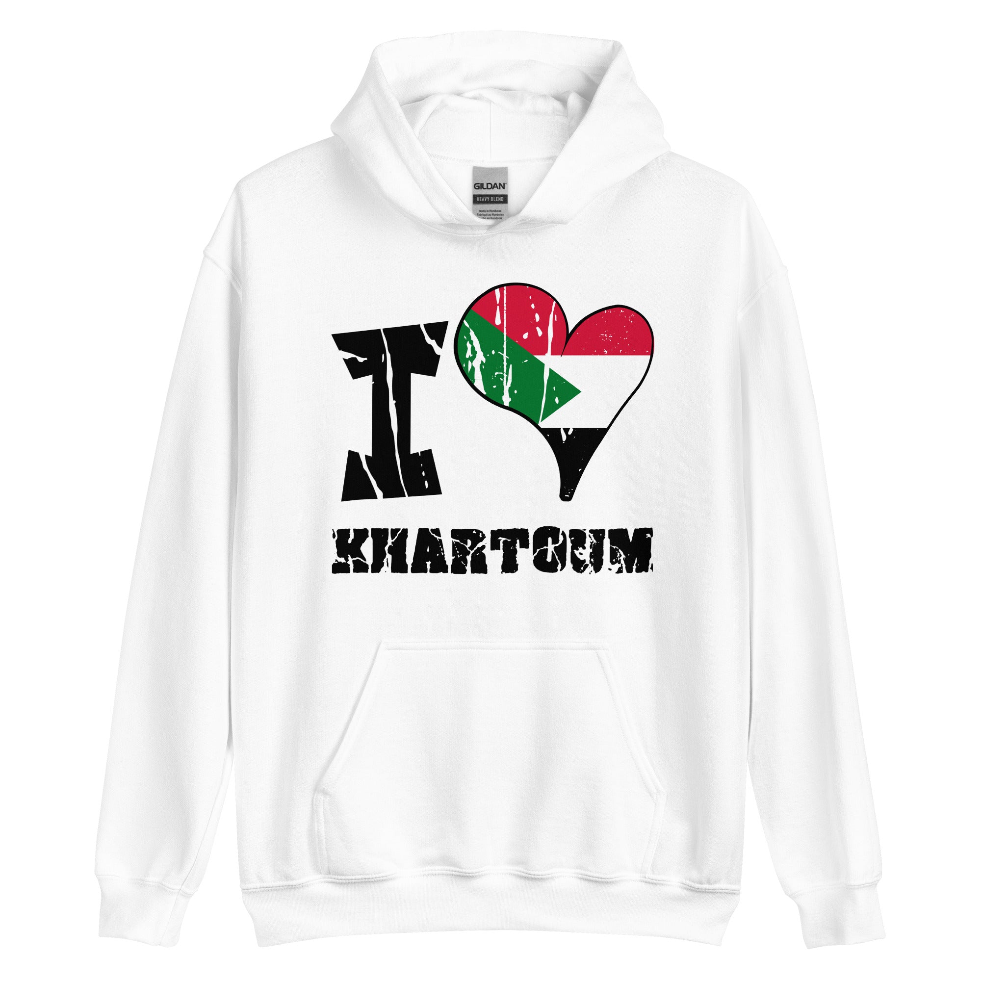 Unisex Hoodie - I Love Khartoum