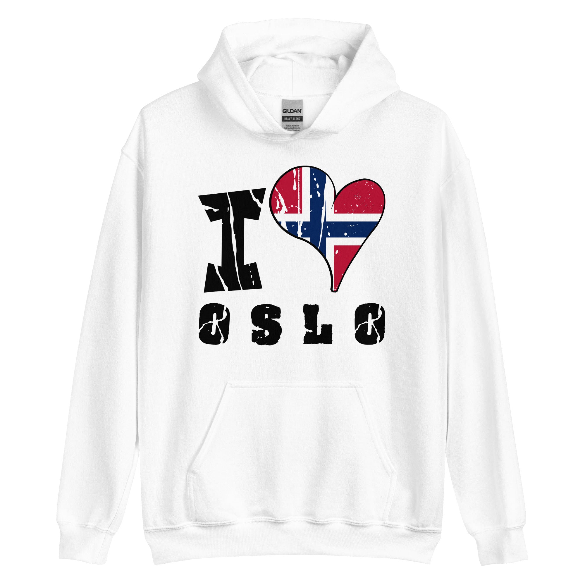 Unisex Hoodie - I Love Oslo