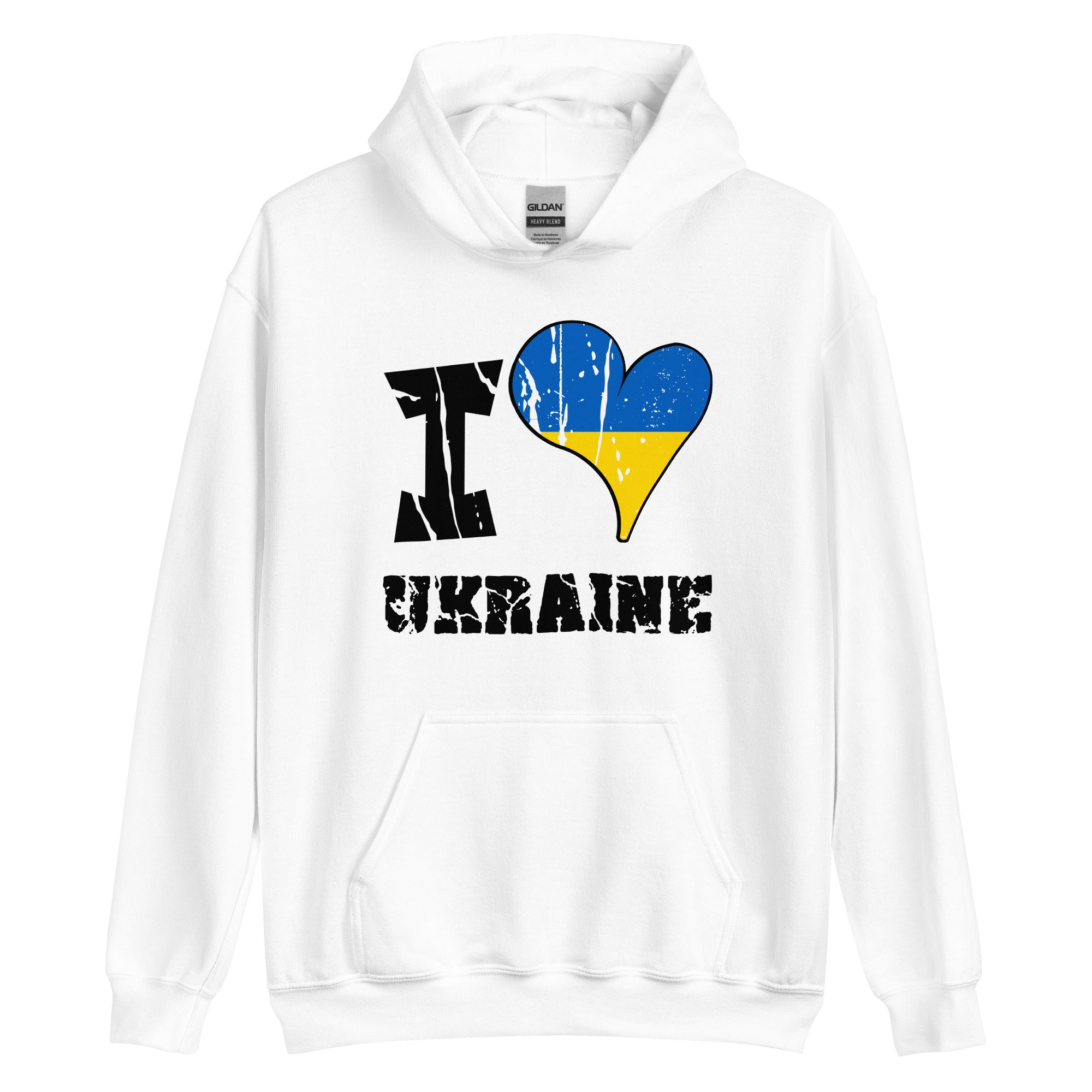 Unisex Hoodie - I Love Ukraine