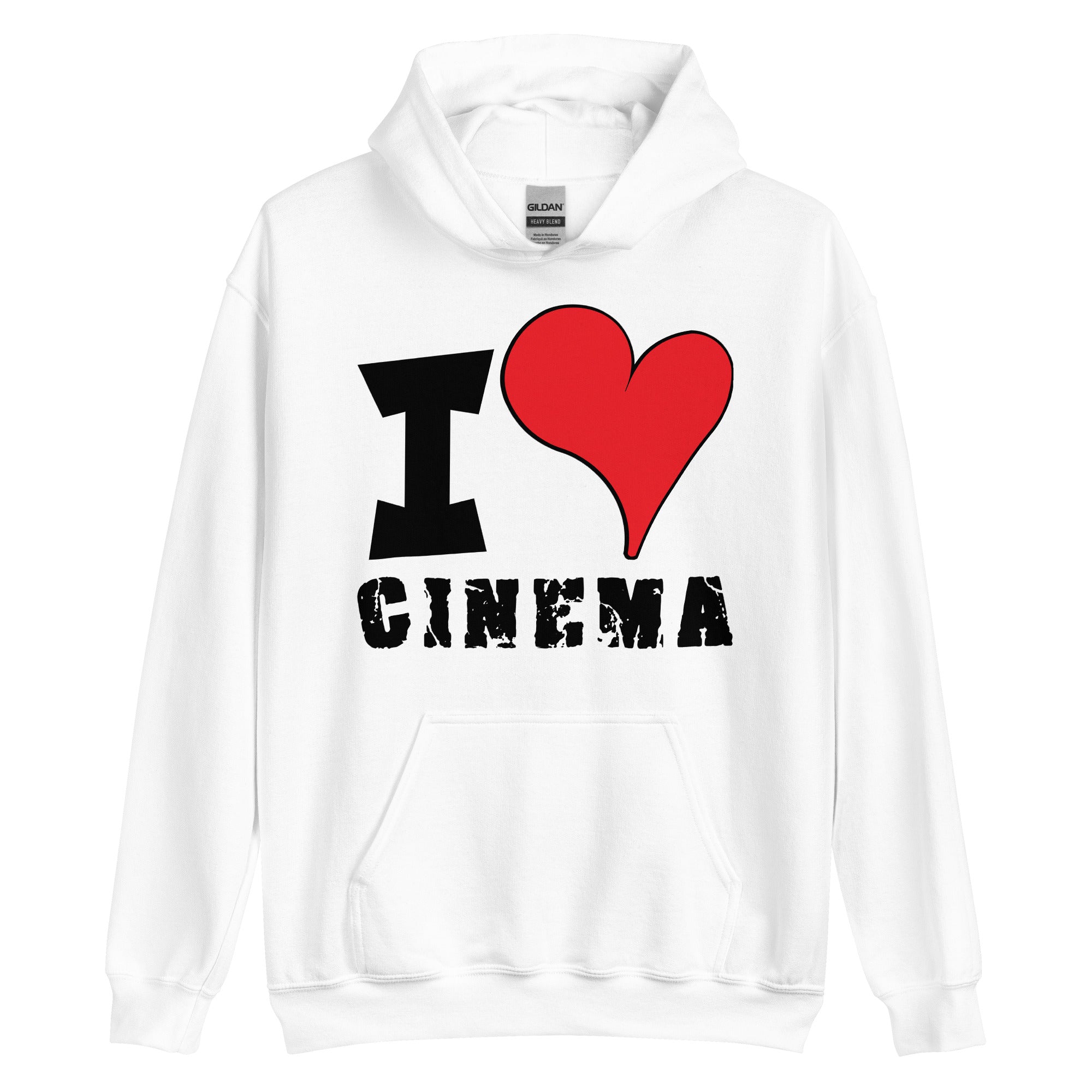 Unisex Hoodie - I Love Cinema