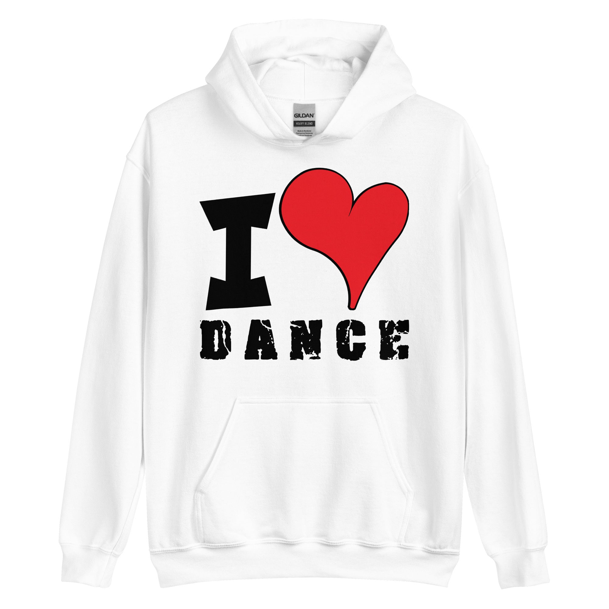 Unisex Hoodie - I Love Dance