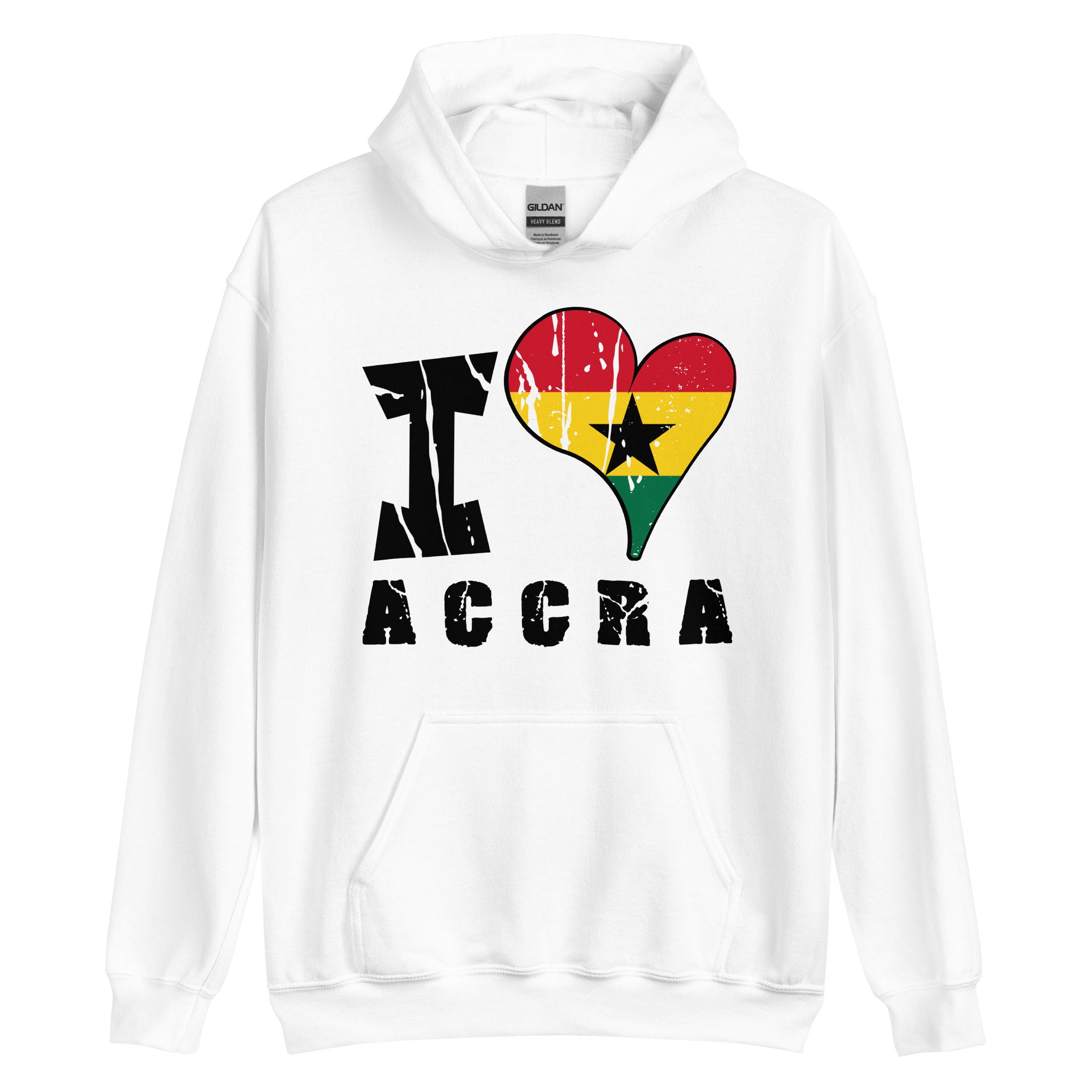 Unisex Hoodie - I Love Accra