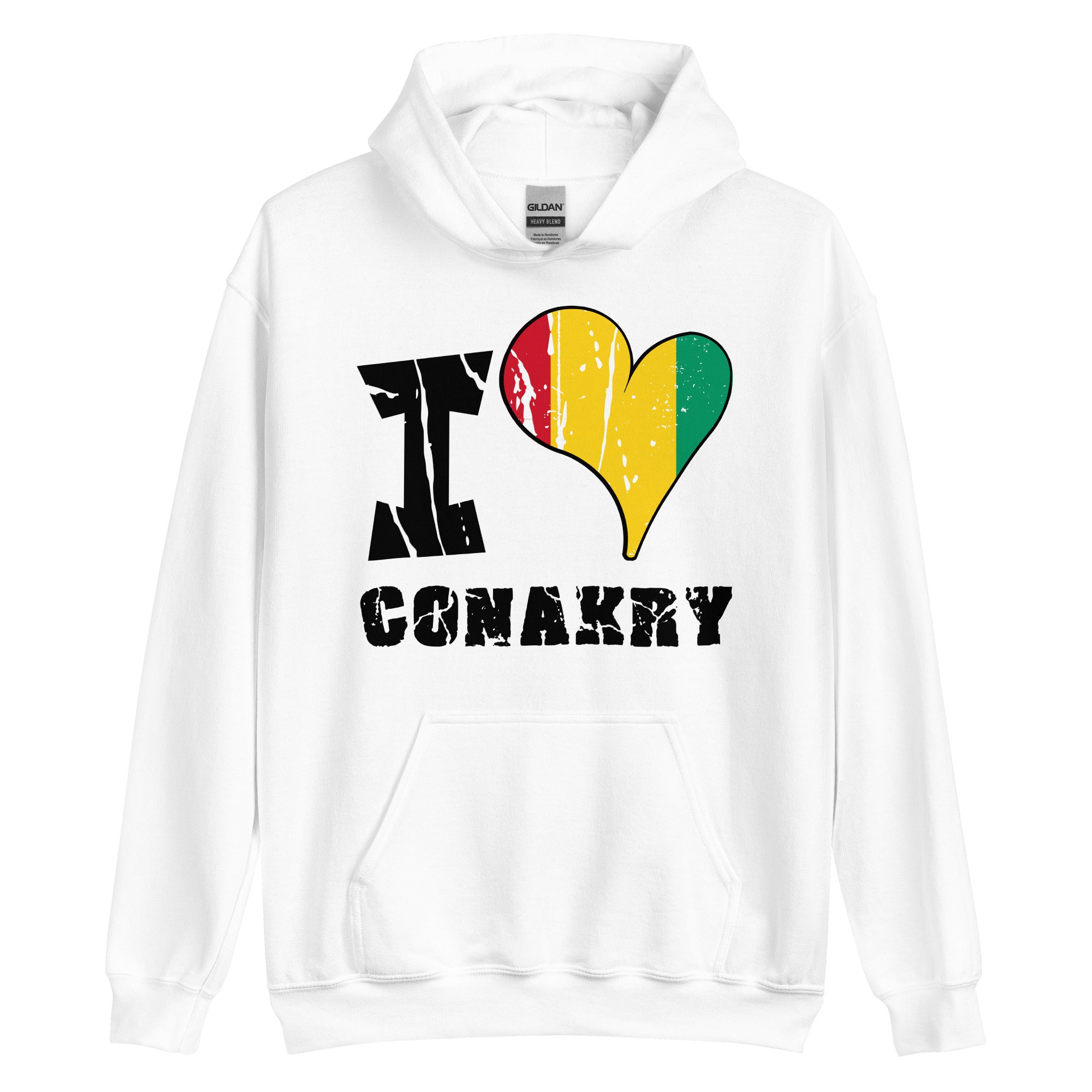 Unisex Hoodie - I Love Conakry