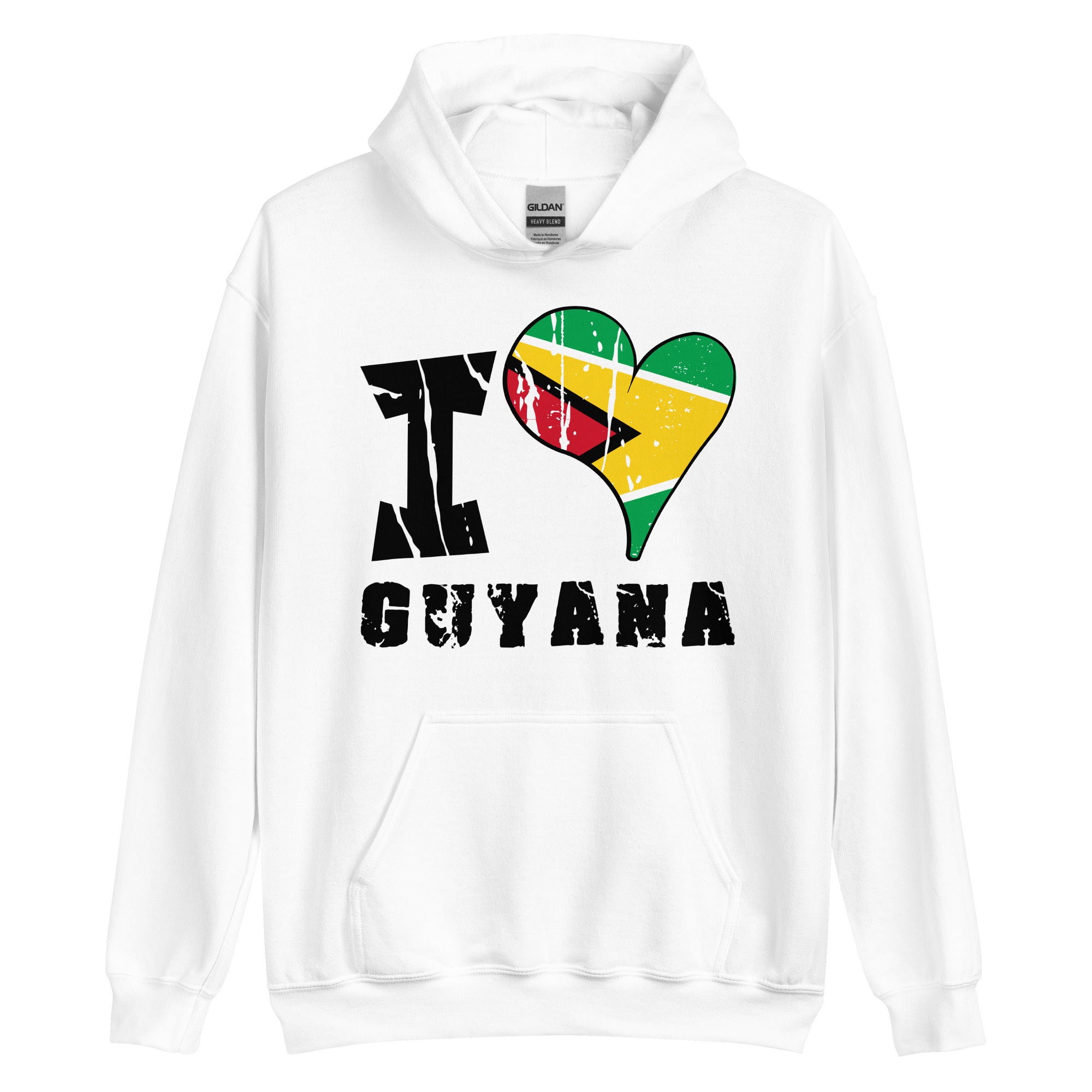 Unisex Hoodie - I Love Guyana