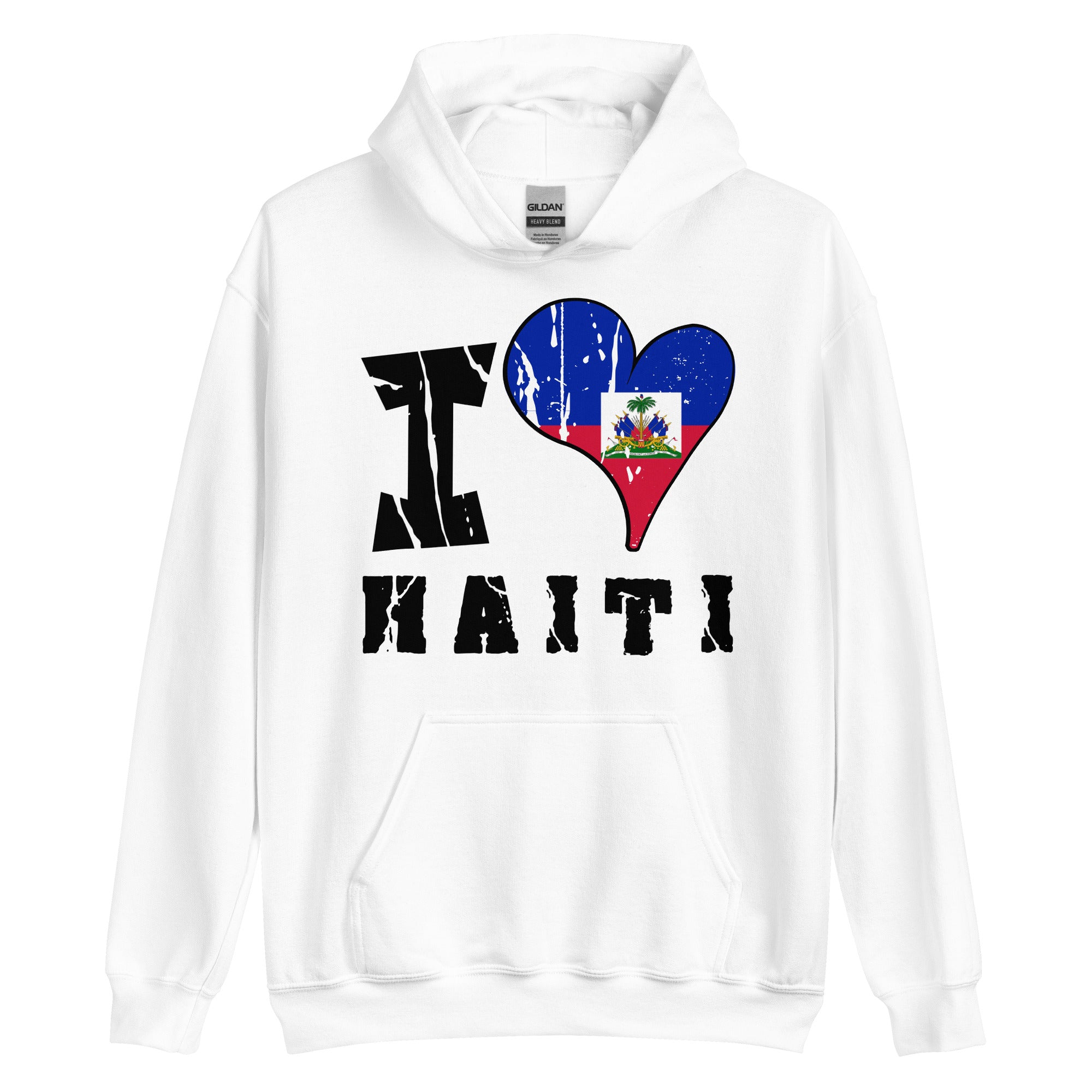 Unisex Hoodie - I Love Haiti