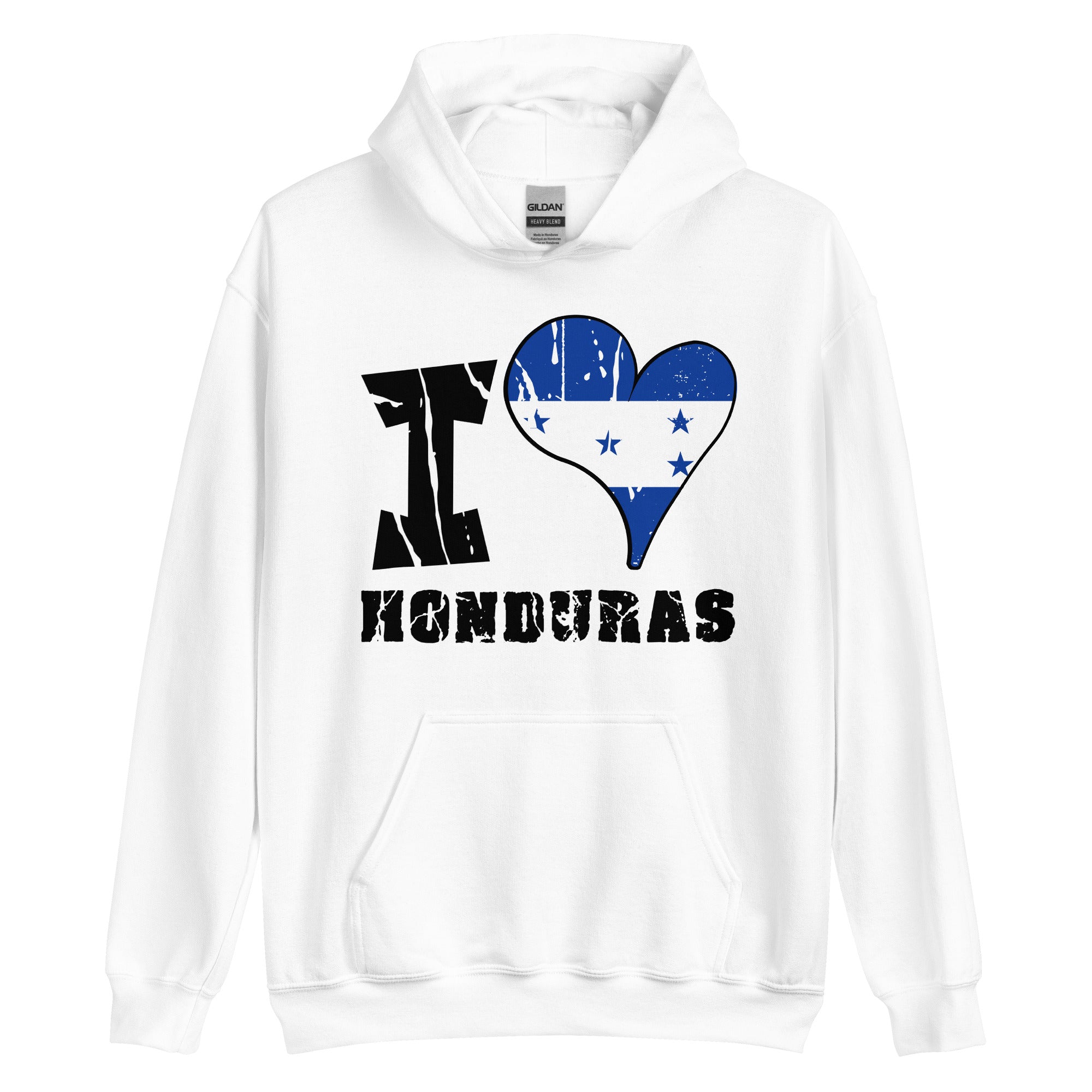 Unisex Hoodie - I Love Honduras