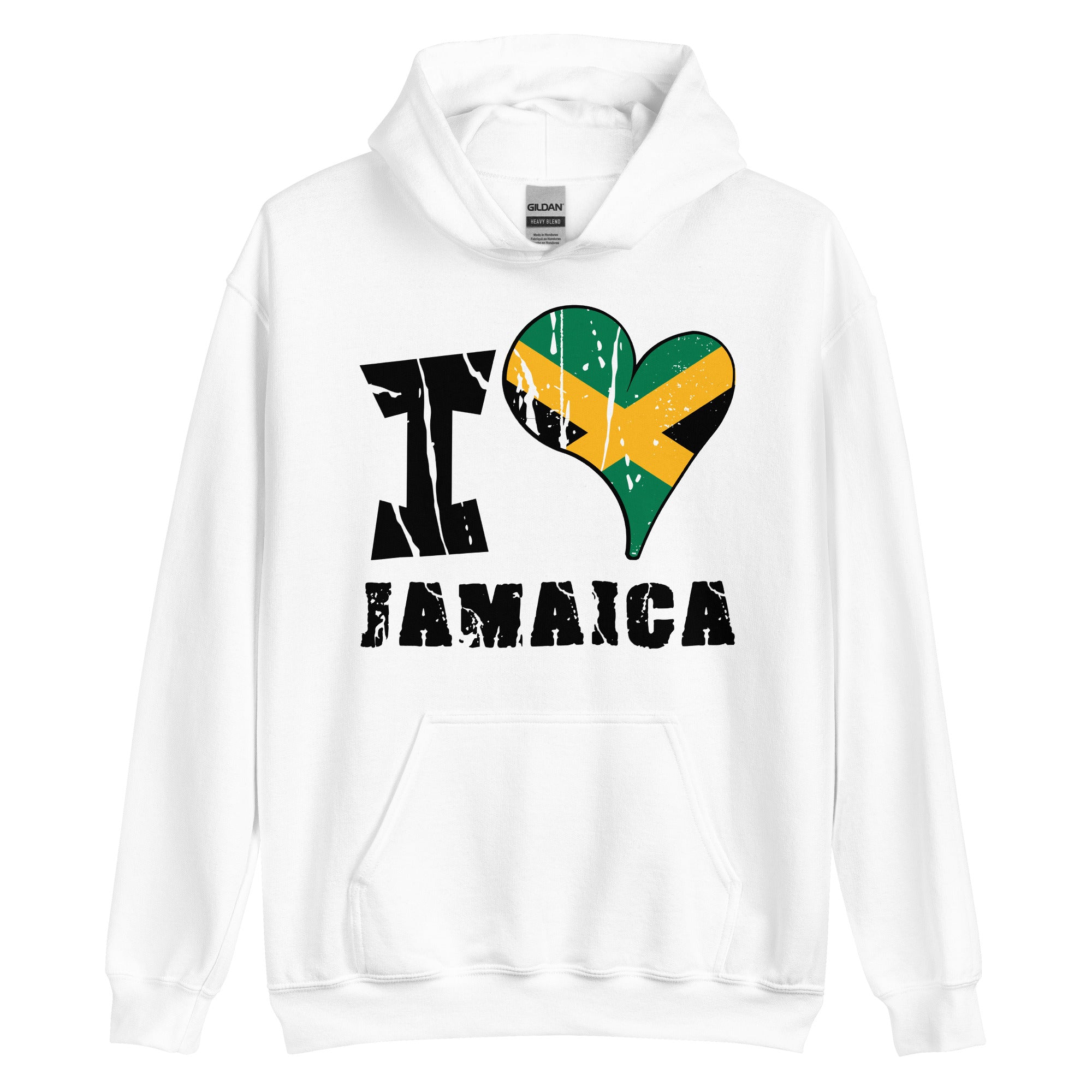 Unisex Hoodie - I Love Jamaica