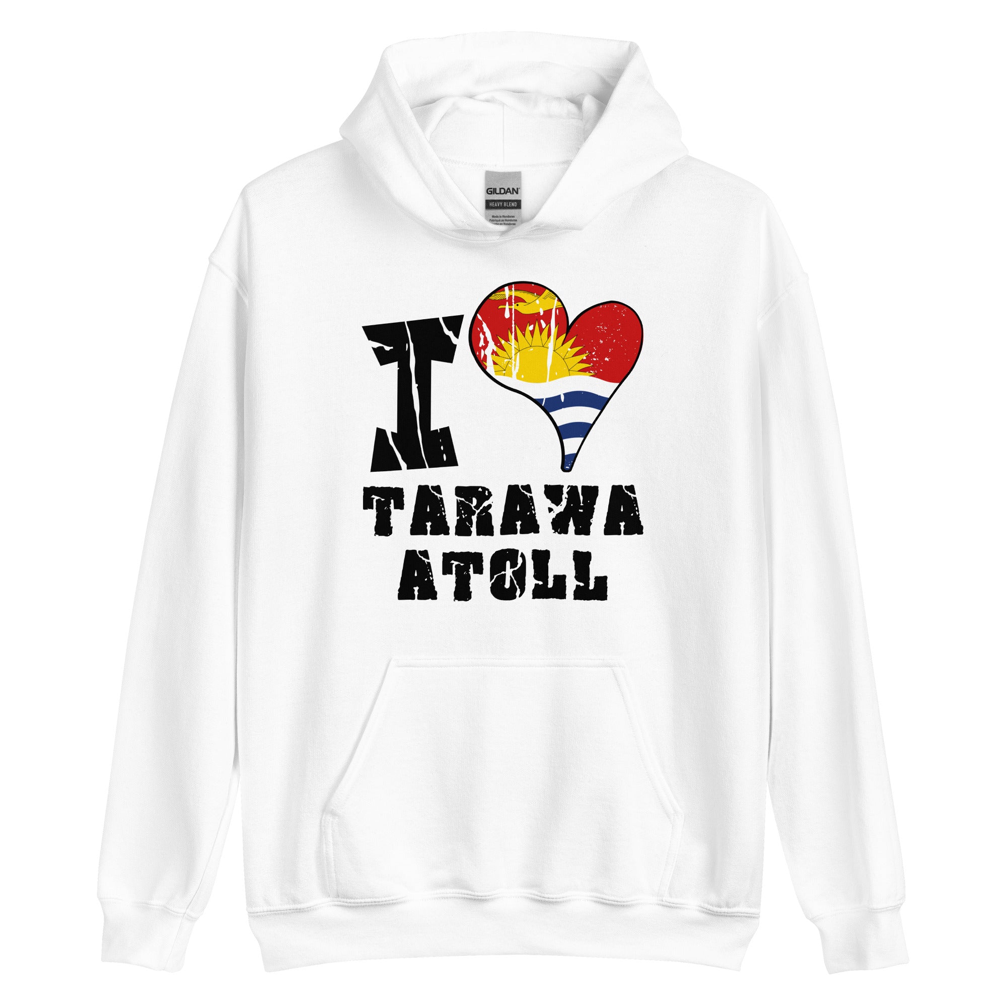 Unisex Hoodie - I Love tarawa Atoll