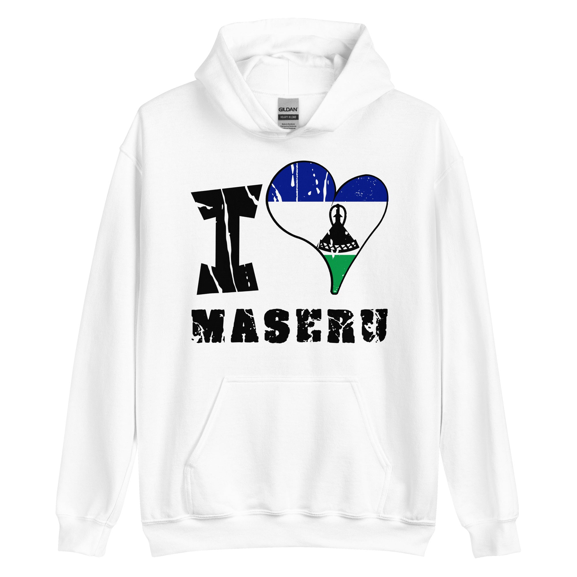 Unisex Hoodie - I Love Maseru