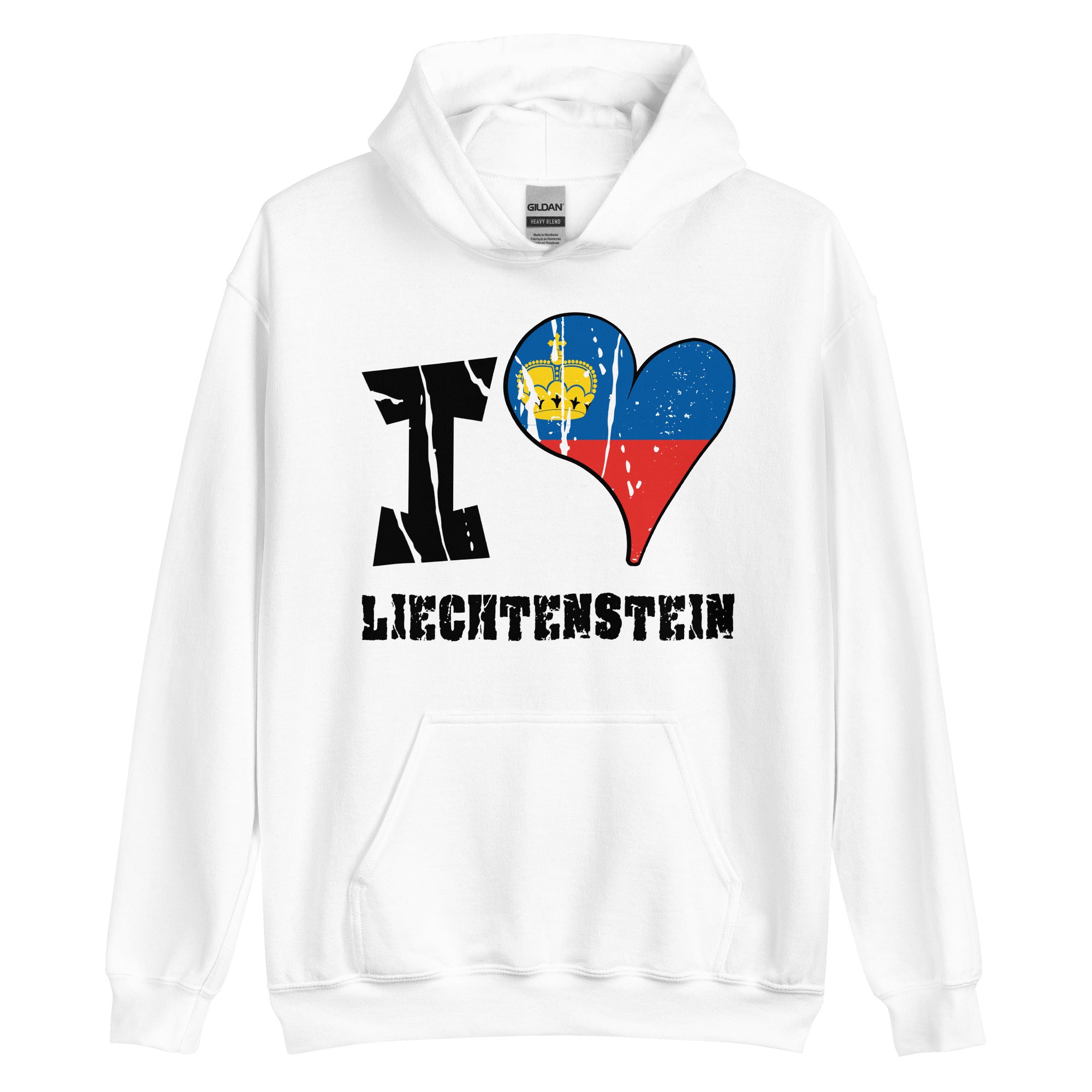 Unisex Hoodie - I Love Liechtenstein