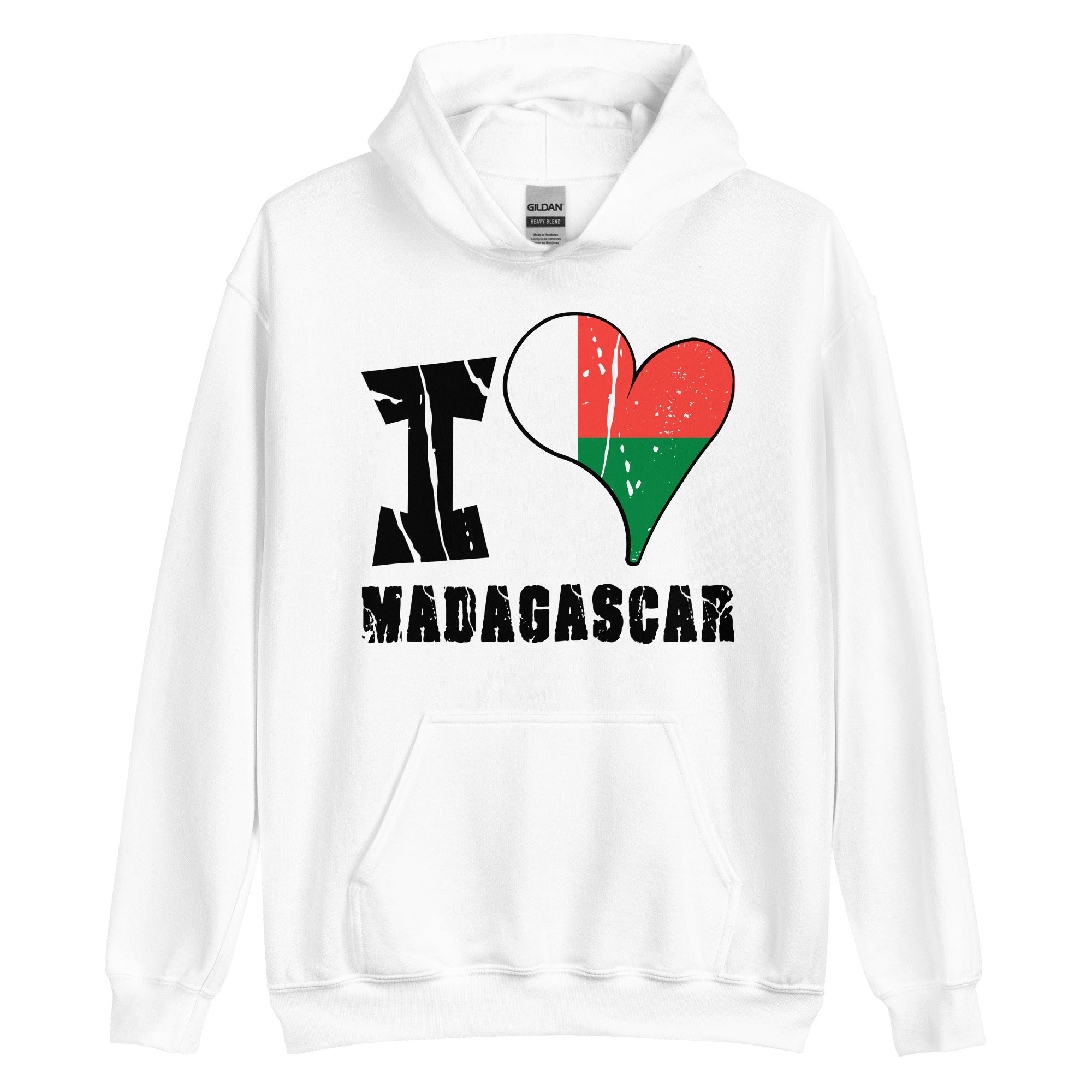 Unisex Hoodie - I Love Madagascar