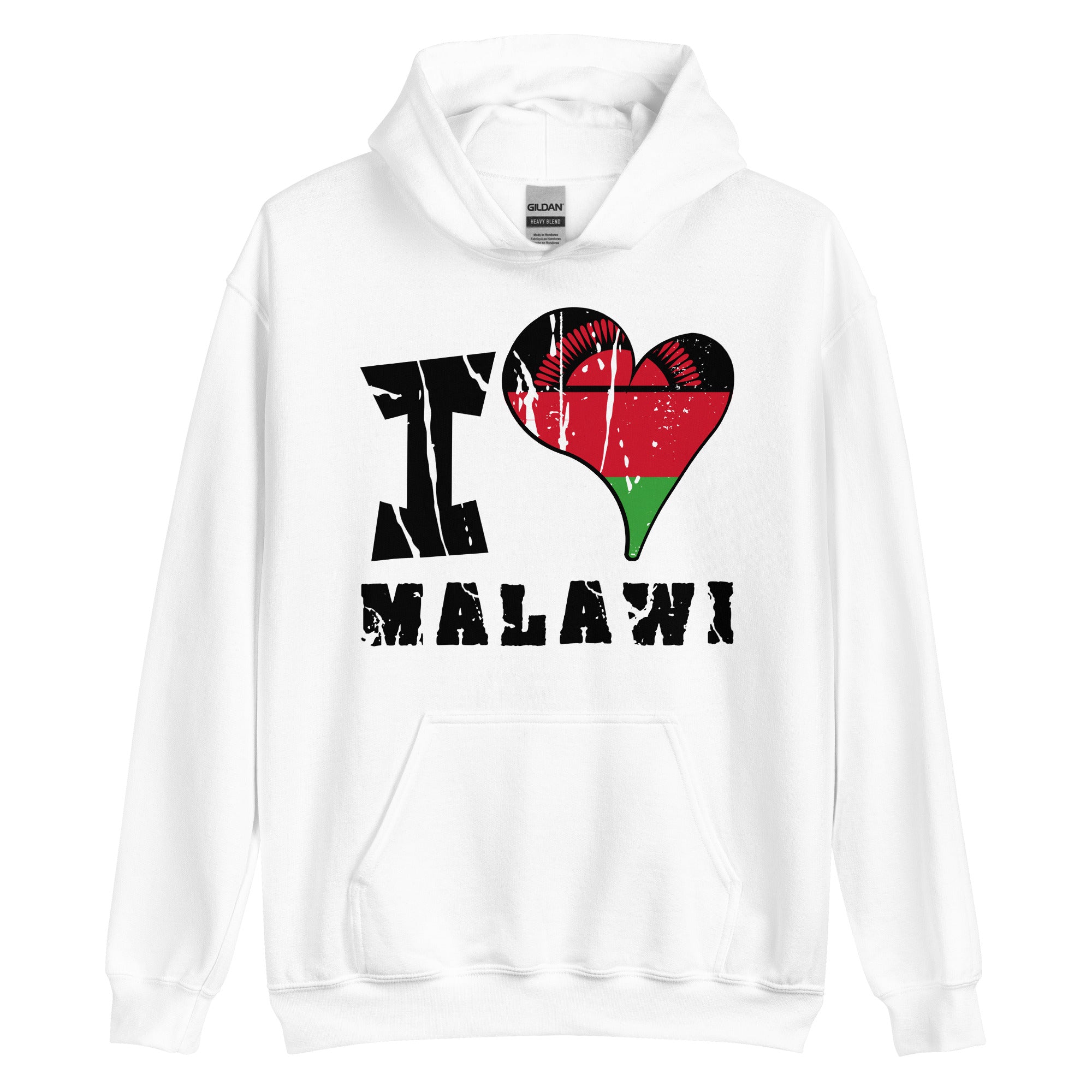 Unisex Hoodie - I Love Malawi