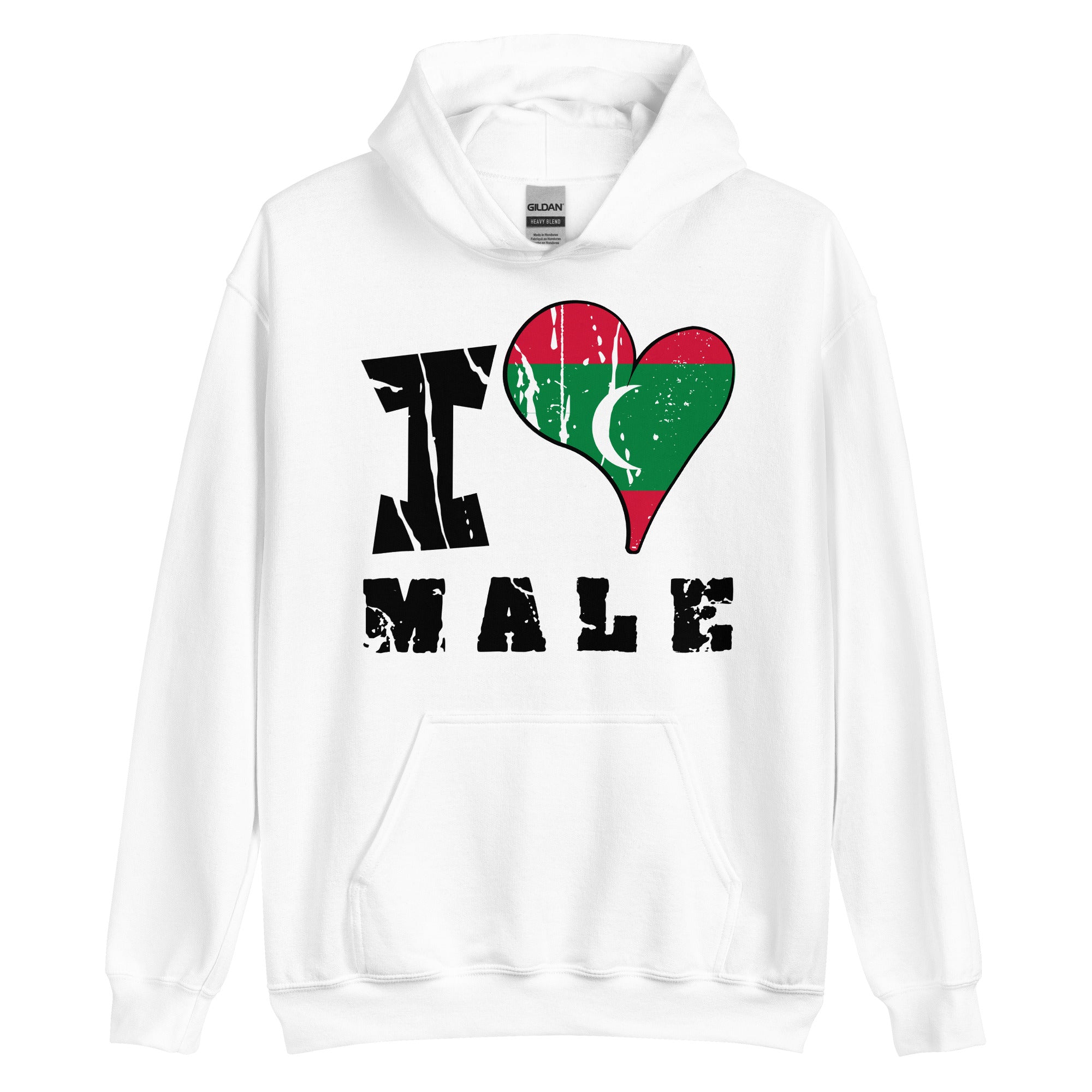 Unisex Hoodie - I Love Malé