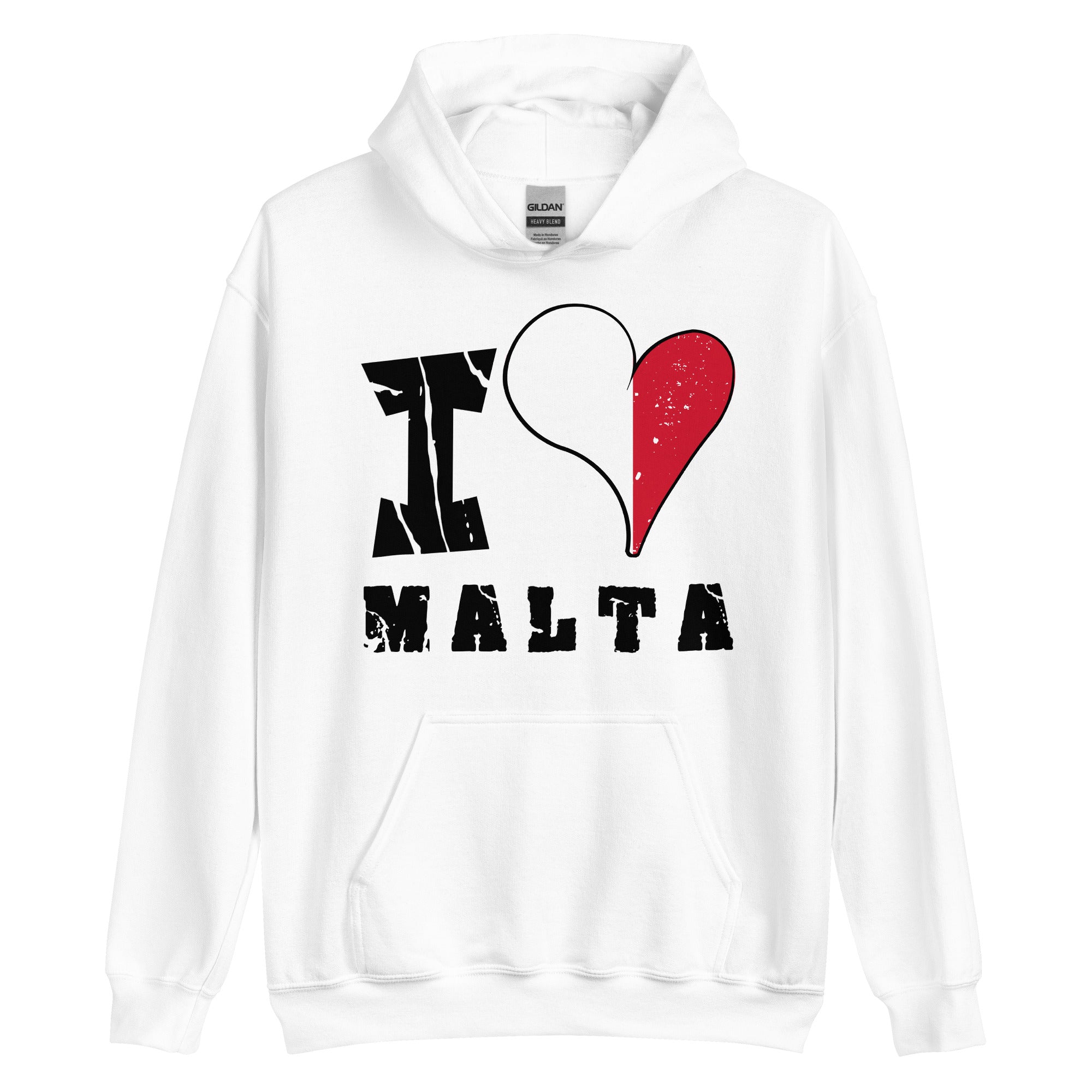 Unisex Hoodie - I Love Malta