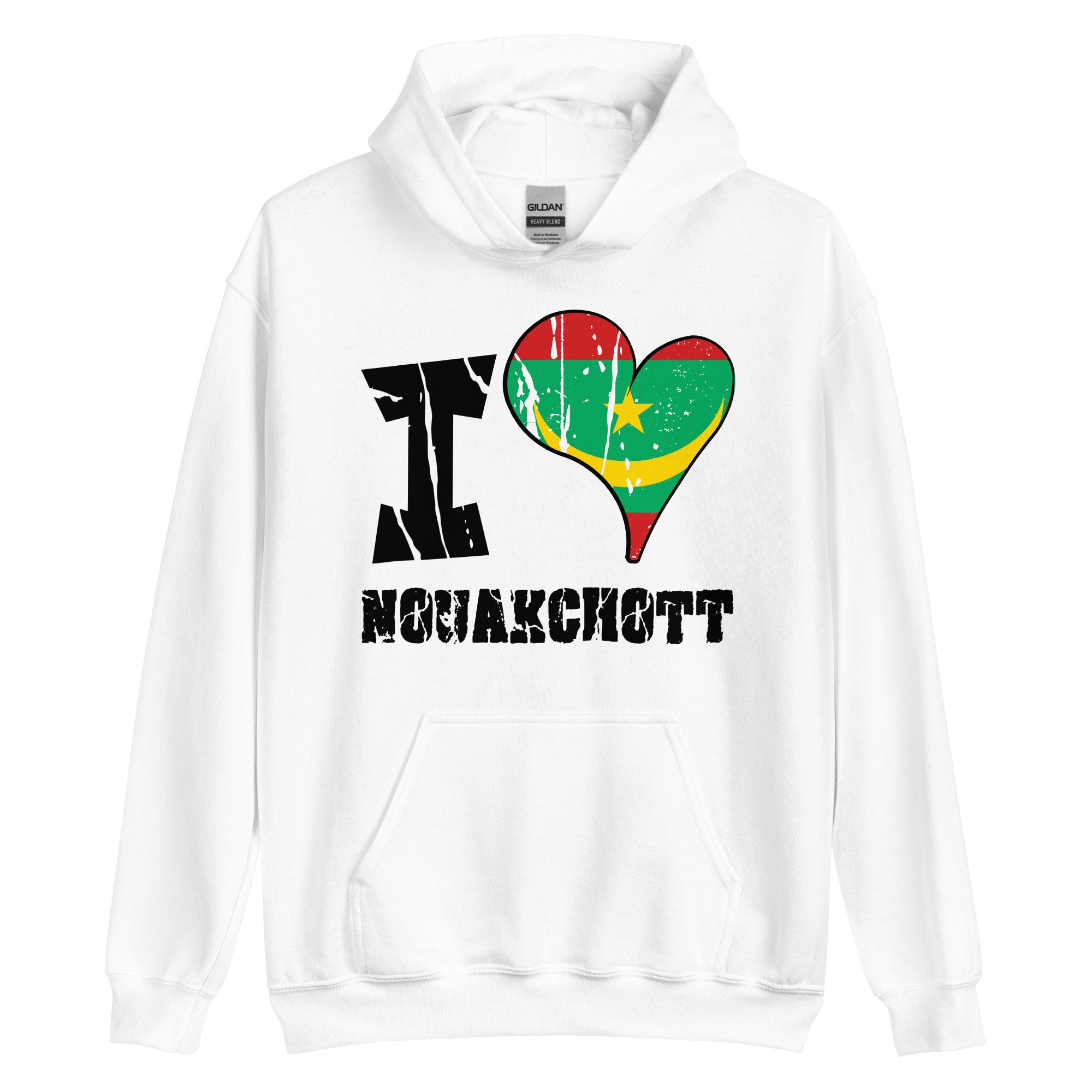 Unisex Hoodie - I Love Nouakchott