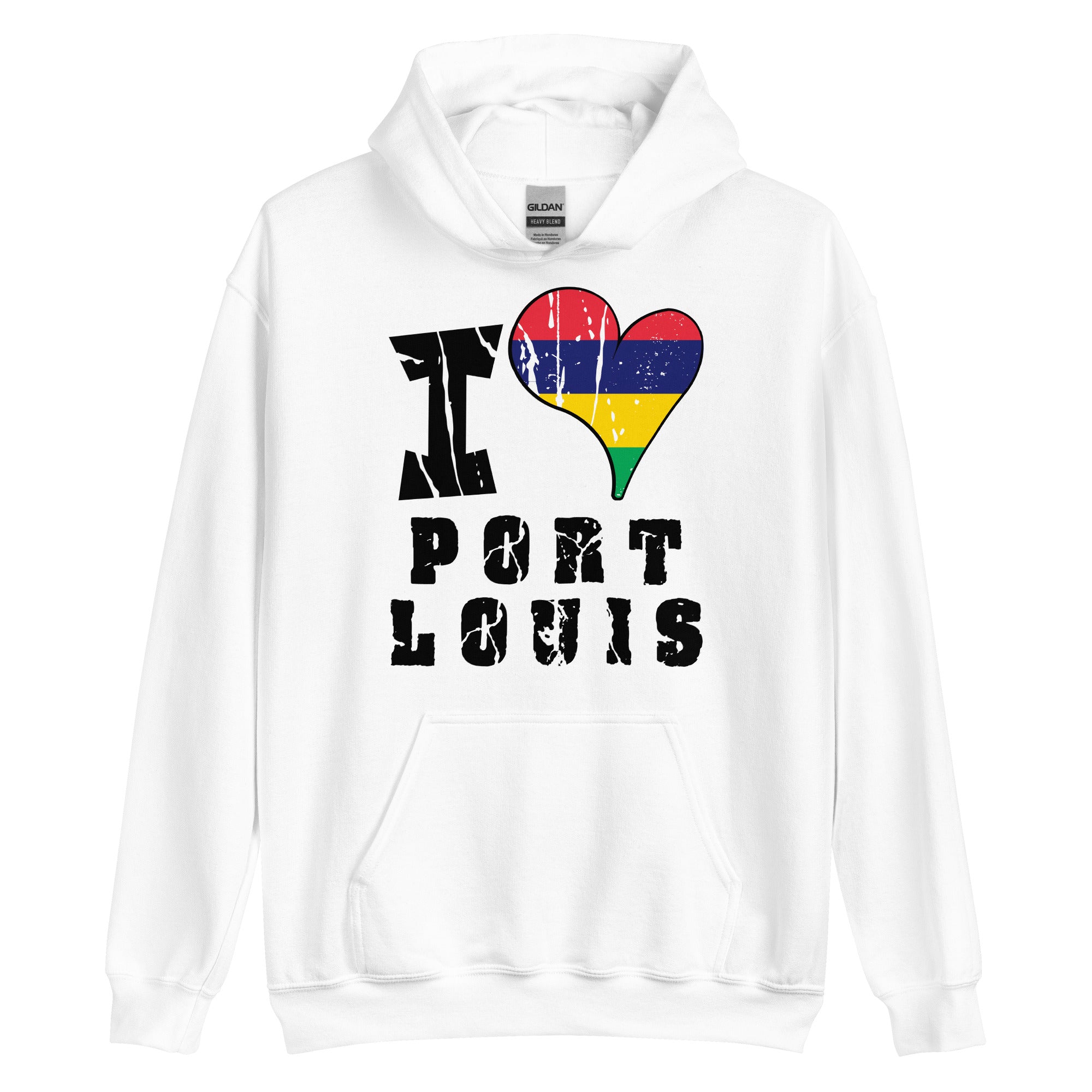 Unisex Hoodie - I Love Port Louis