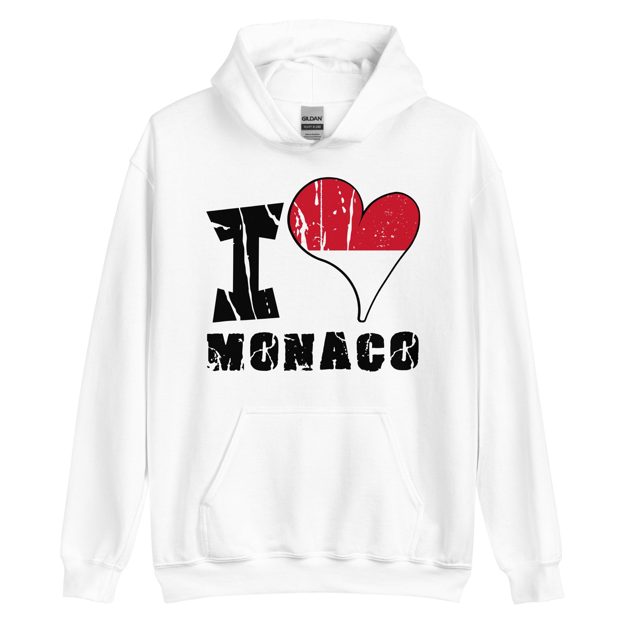 Unisex Hoodie - I Love Monaco