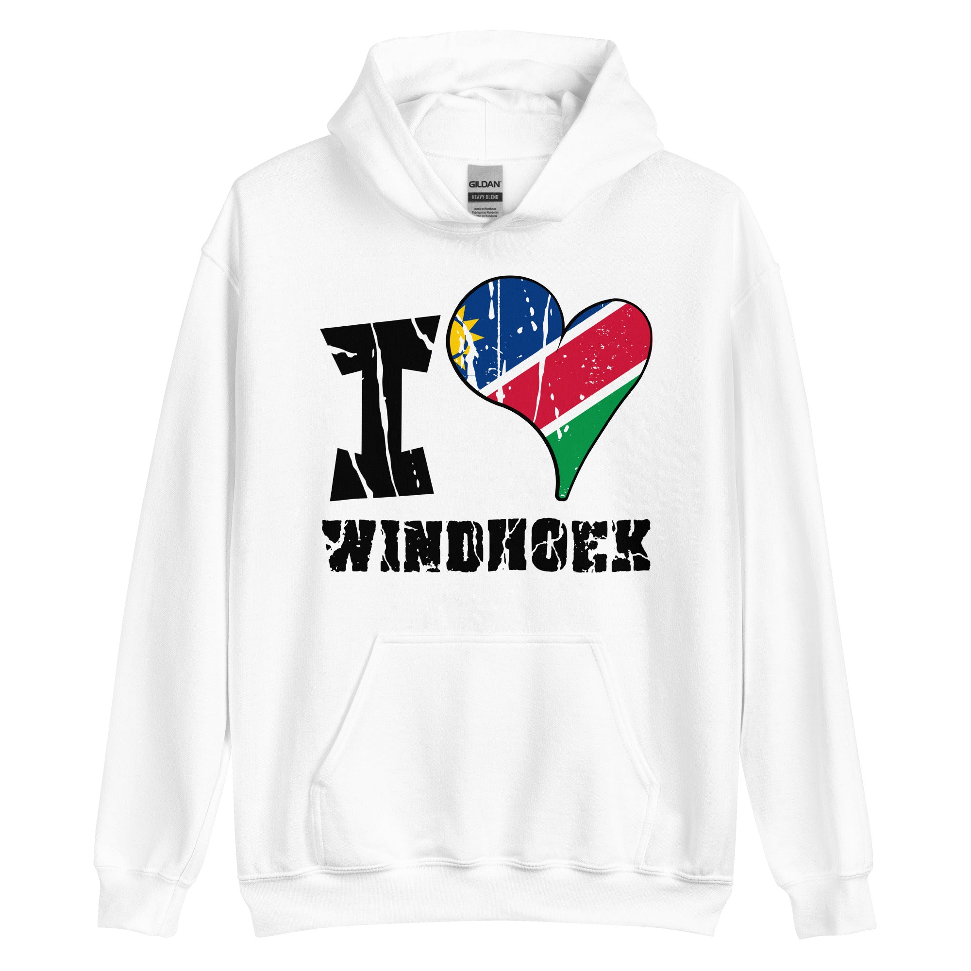 Unisex Hoodie - I Love Windhoek