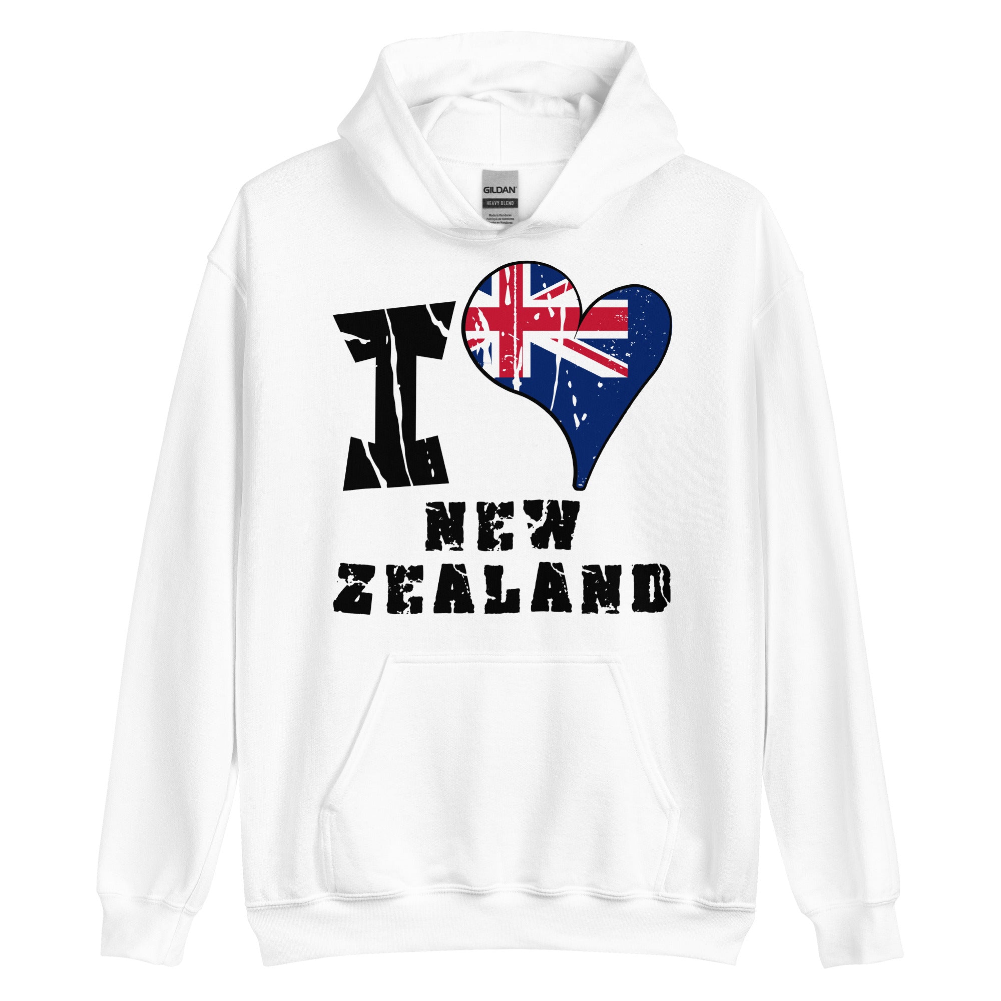 Unisex Hoodie - I Love New Zealand