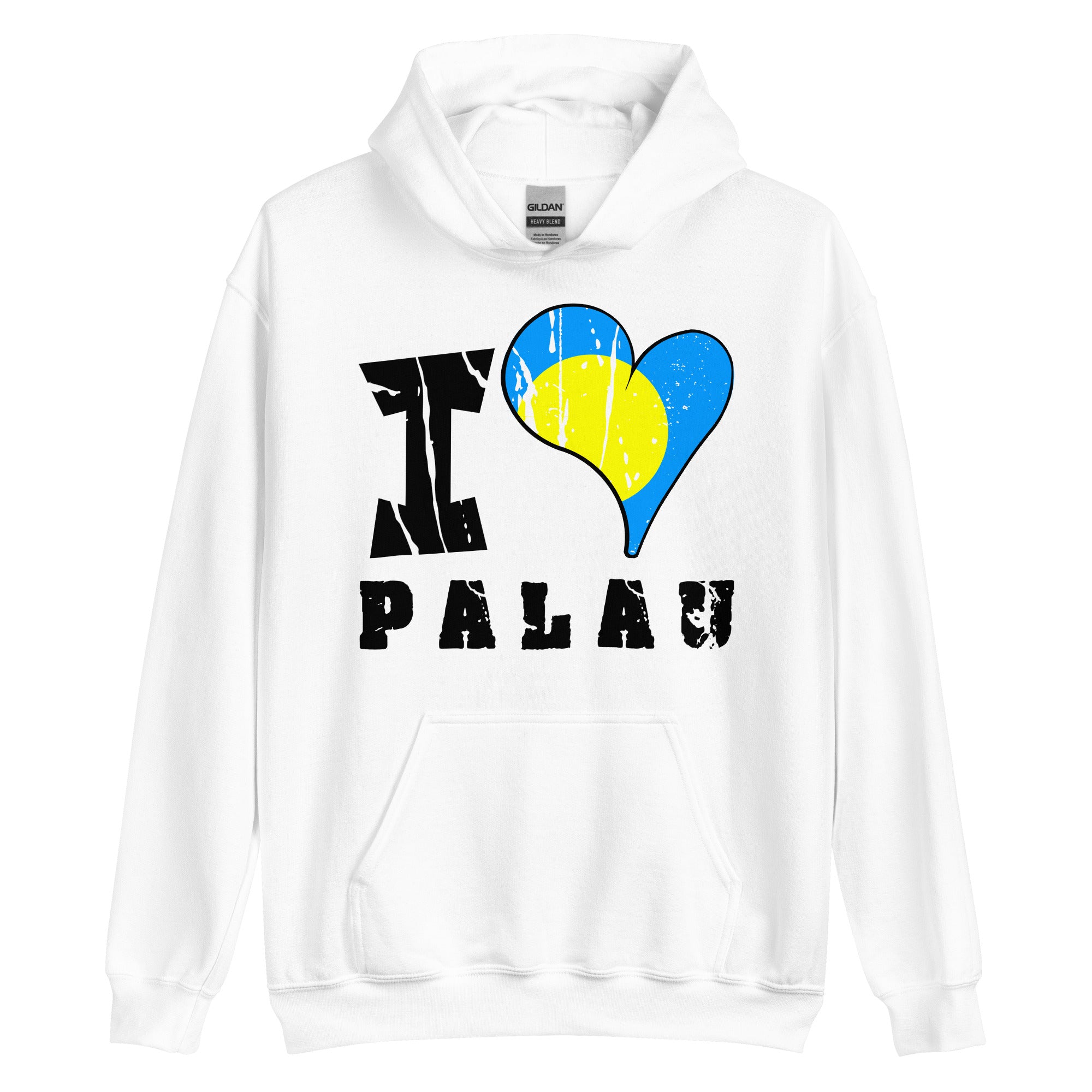 Unisex Hoodie - I Love Palau