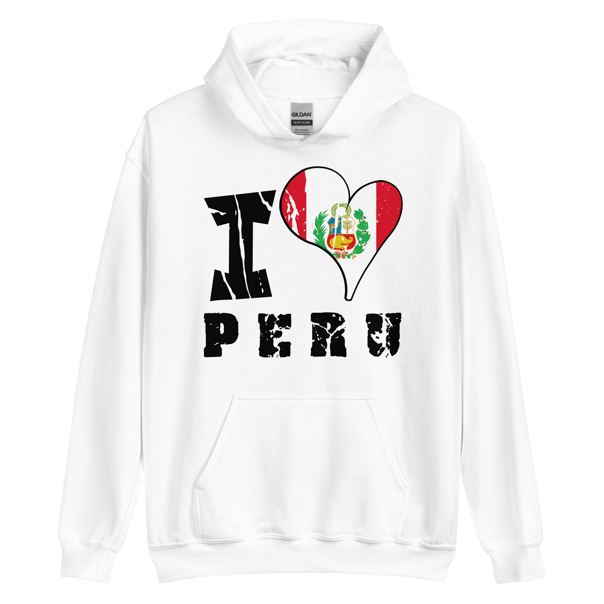 Unisex Hoodie - I Love Peru