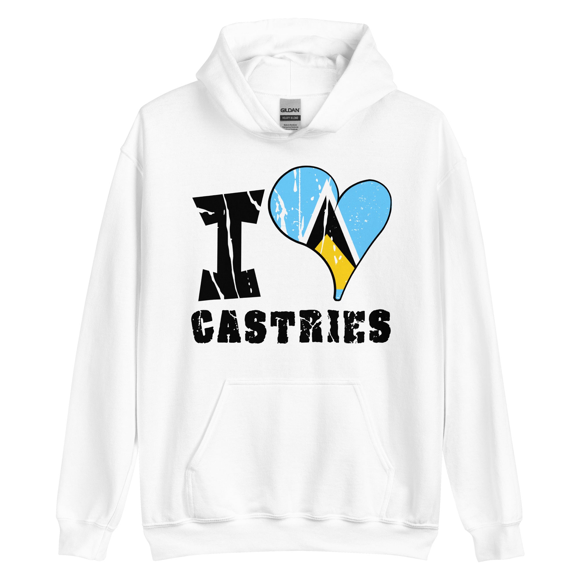 Unisex Hoodie - I Love Castries