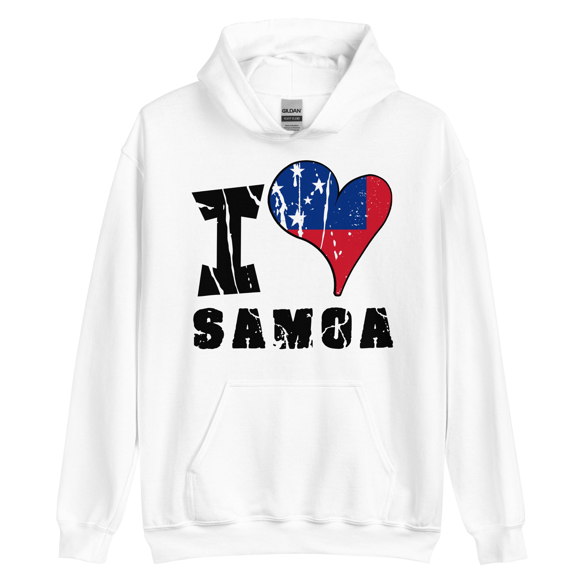 Unisex Hoodie - I Love Samoa