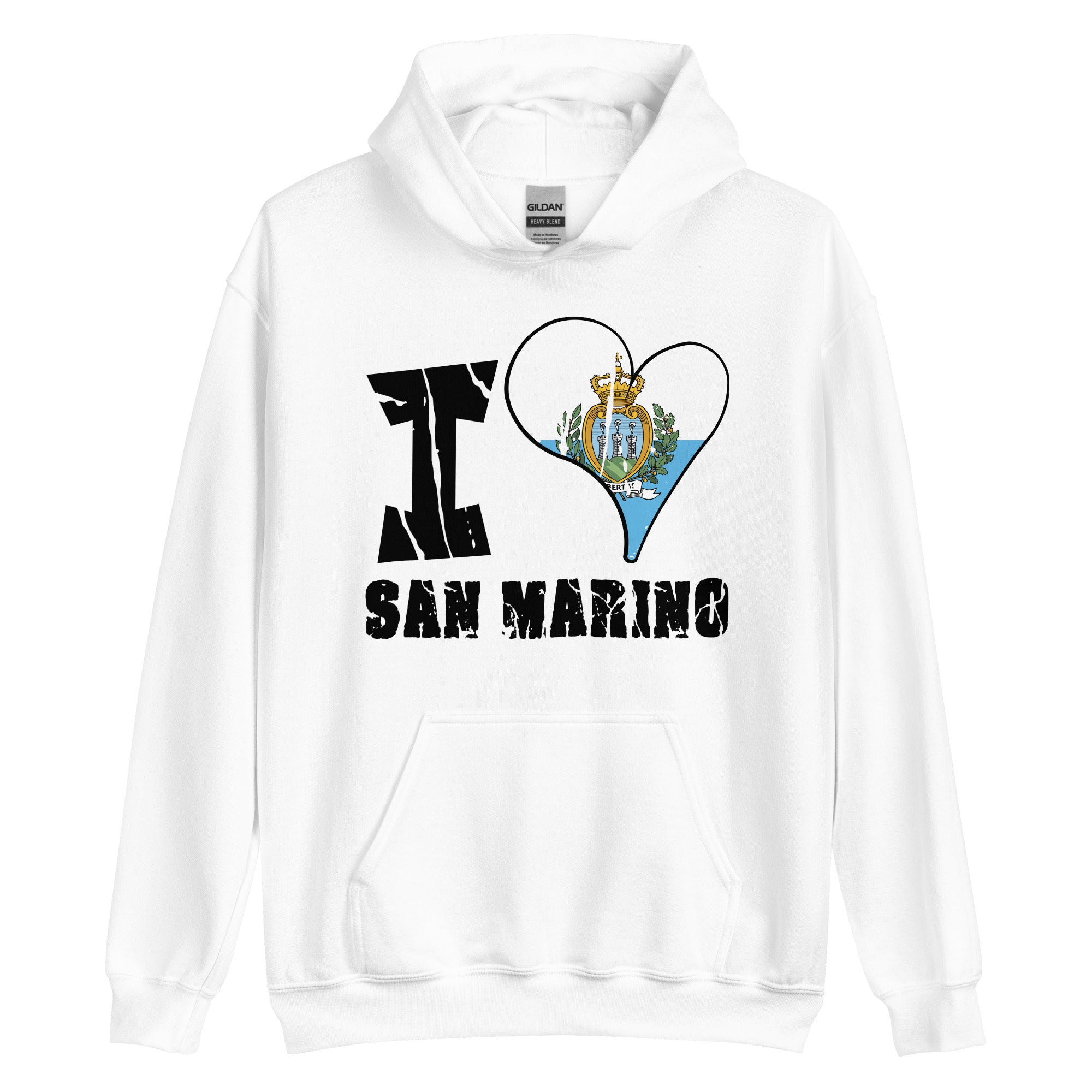 Unisex Hoodie - I Love San Marino