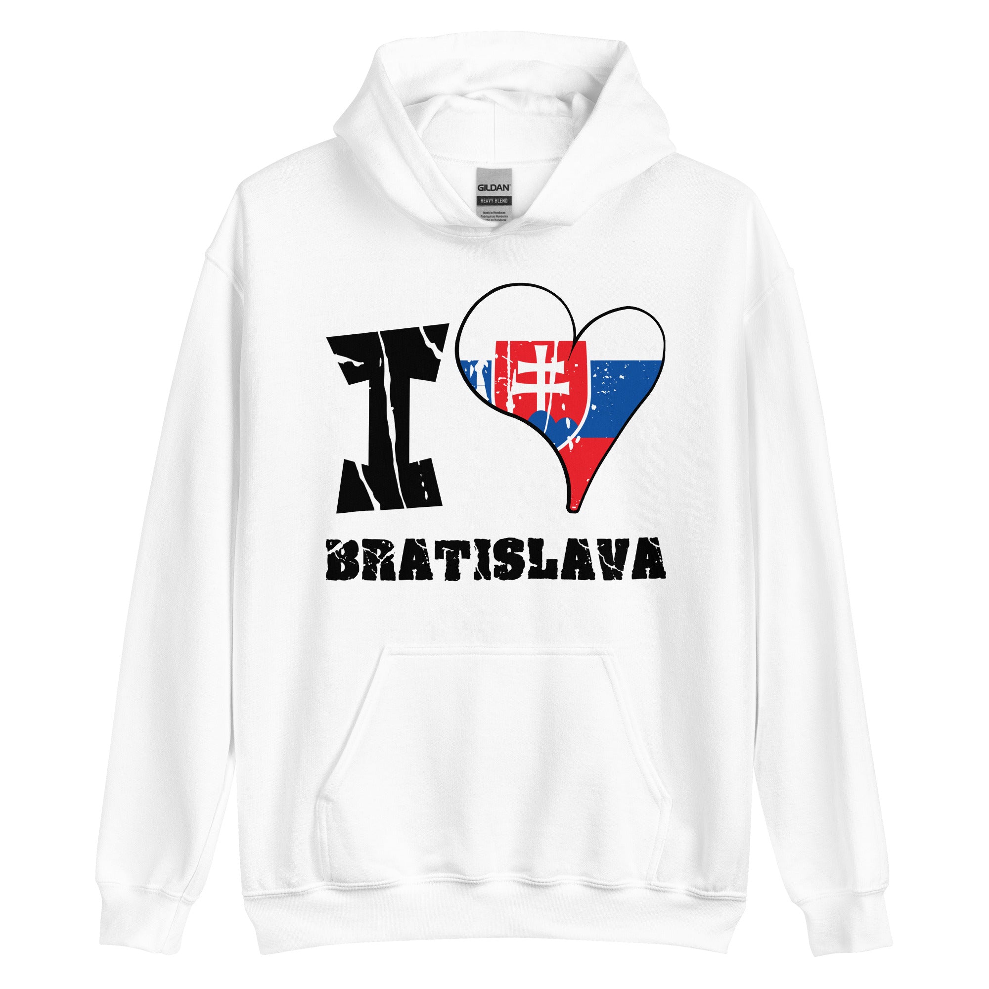 Unisex Hoodie - I Love Bratislava