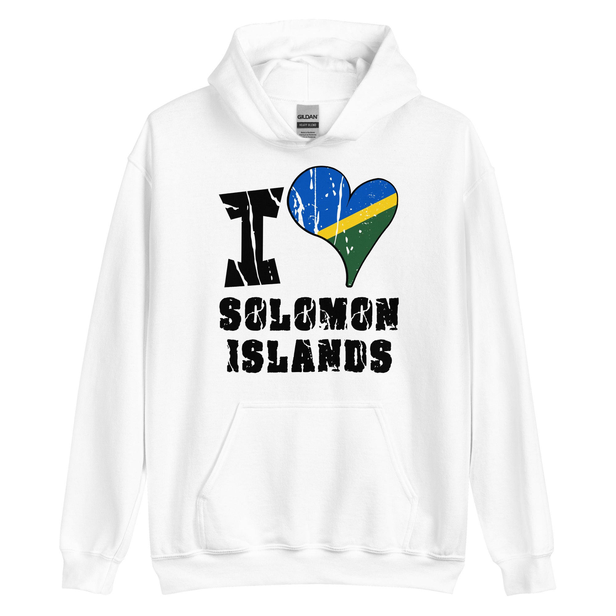 Unisex Hoodie - I Love Solomon Islands