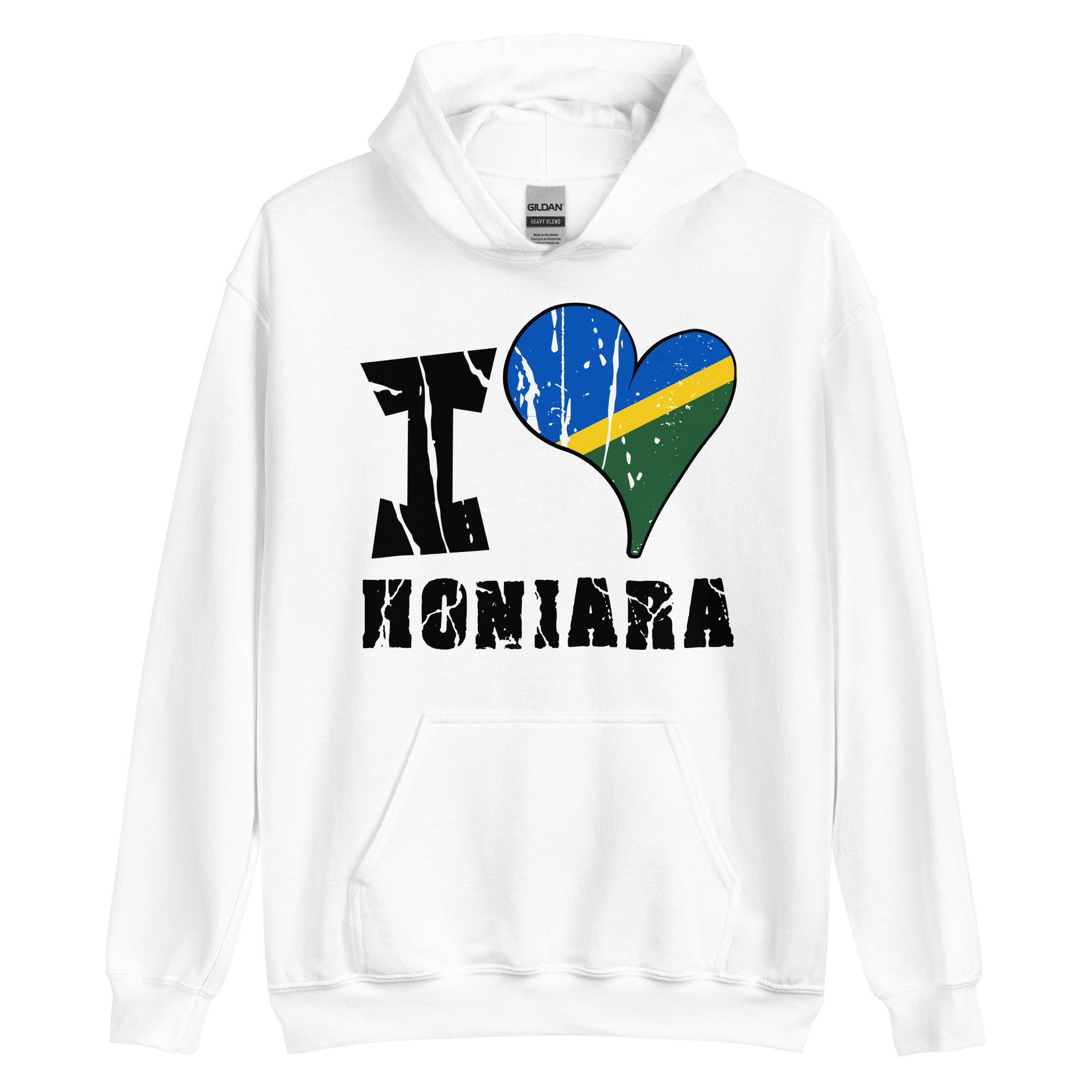 Unisex Hoodie - I Love Honiara