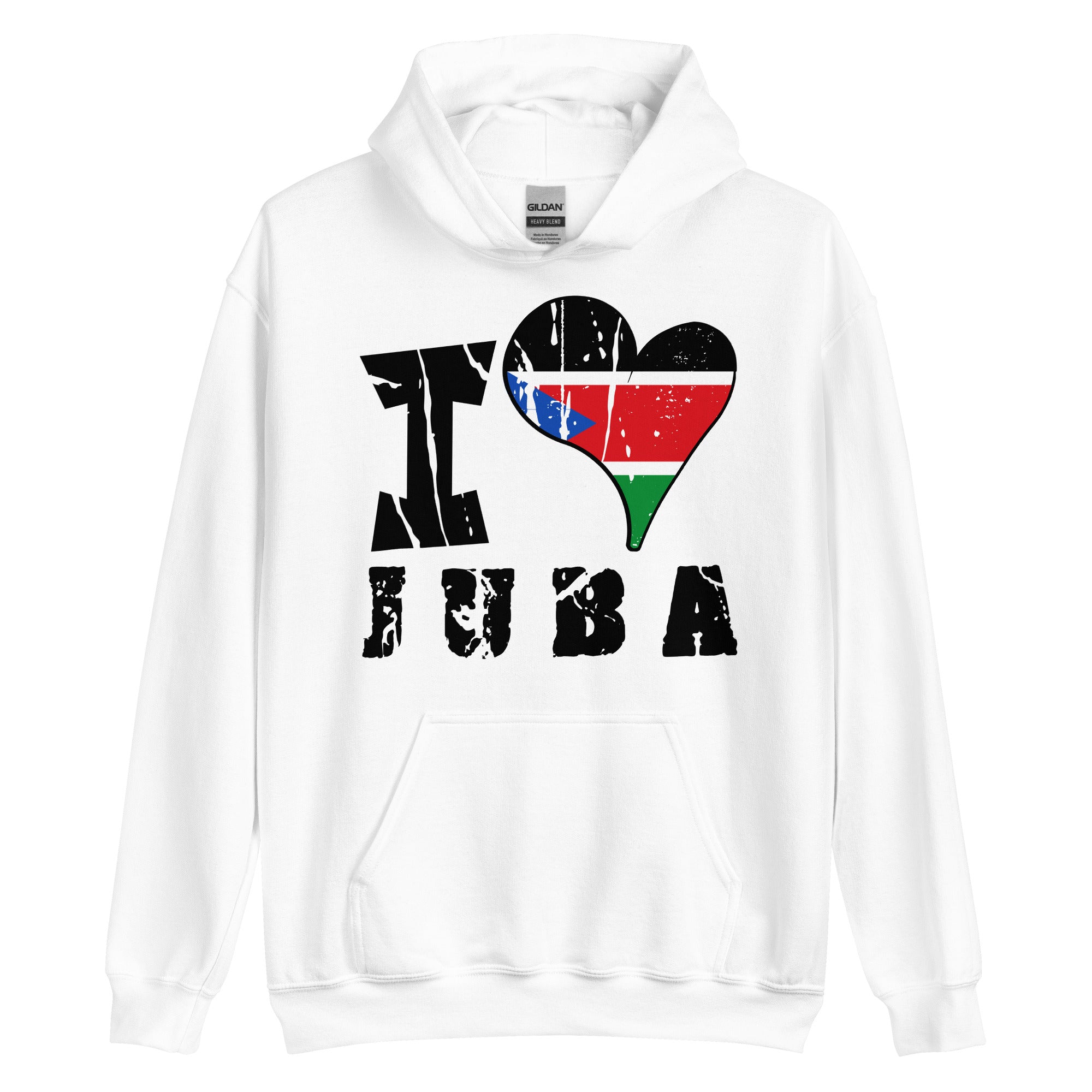 Unisex Hoodie - I Love Juba