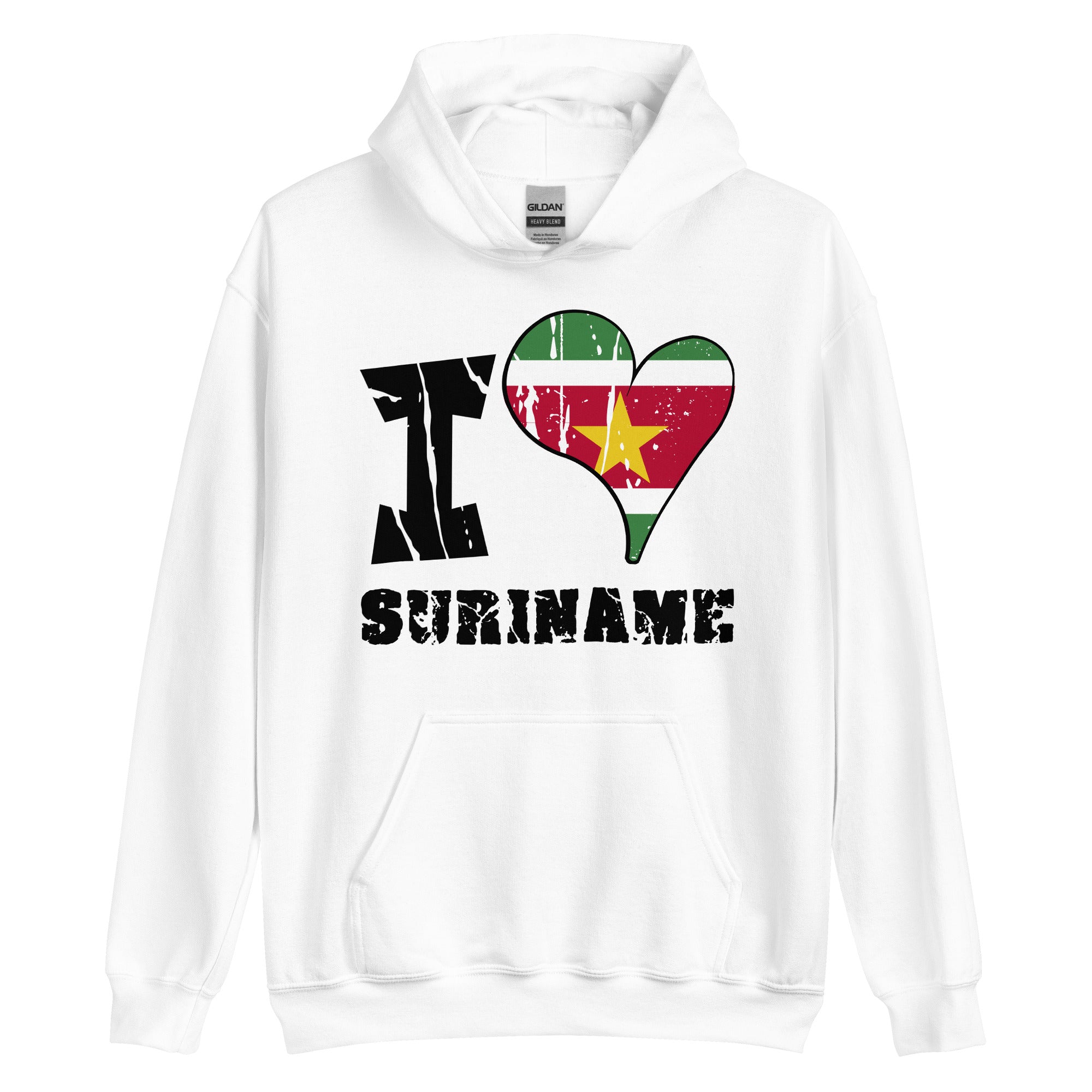 Unisex Hoodie - I Love Suriname