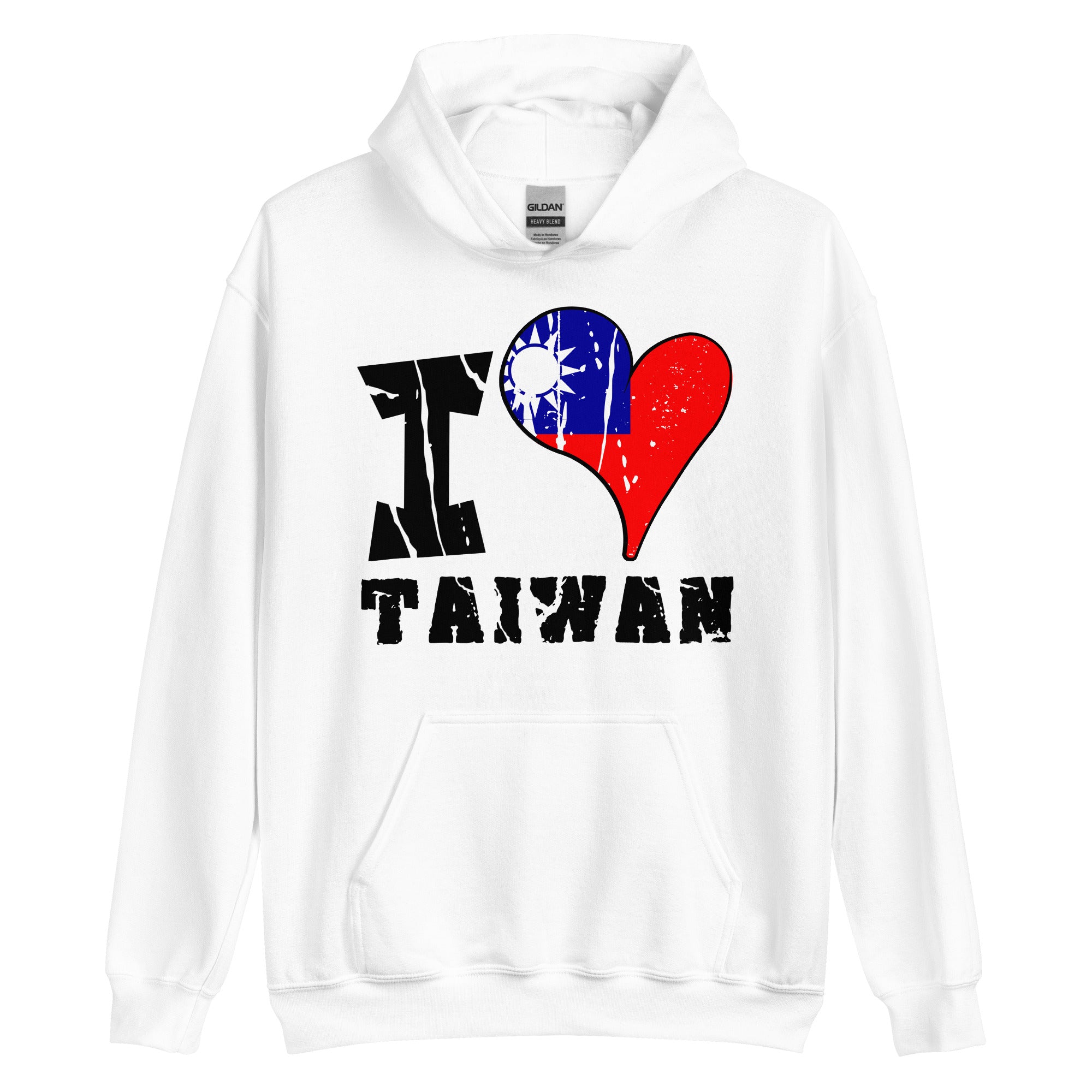 Unisex Hoodie - I Love Taiwan