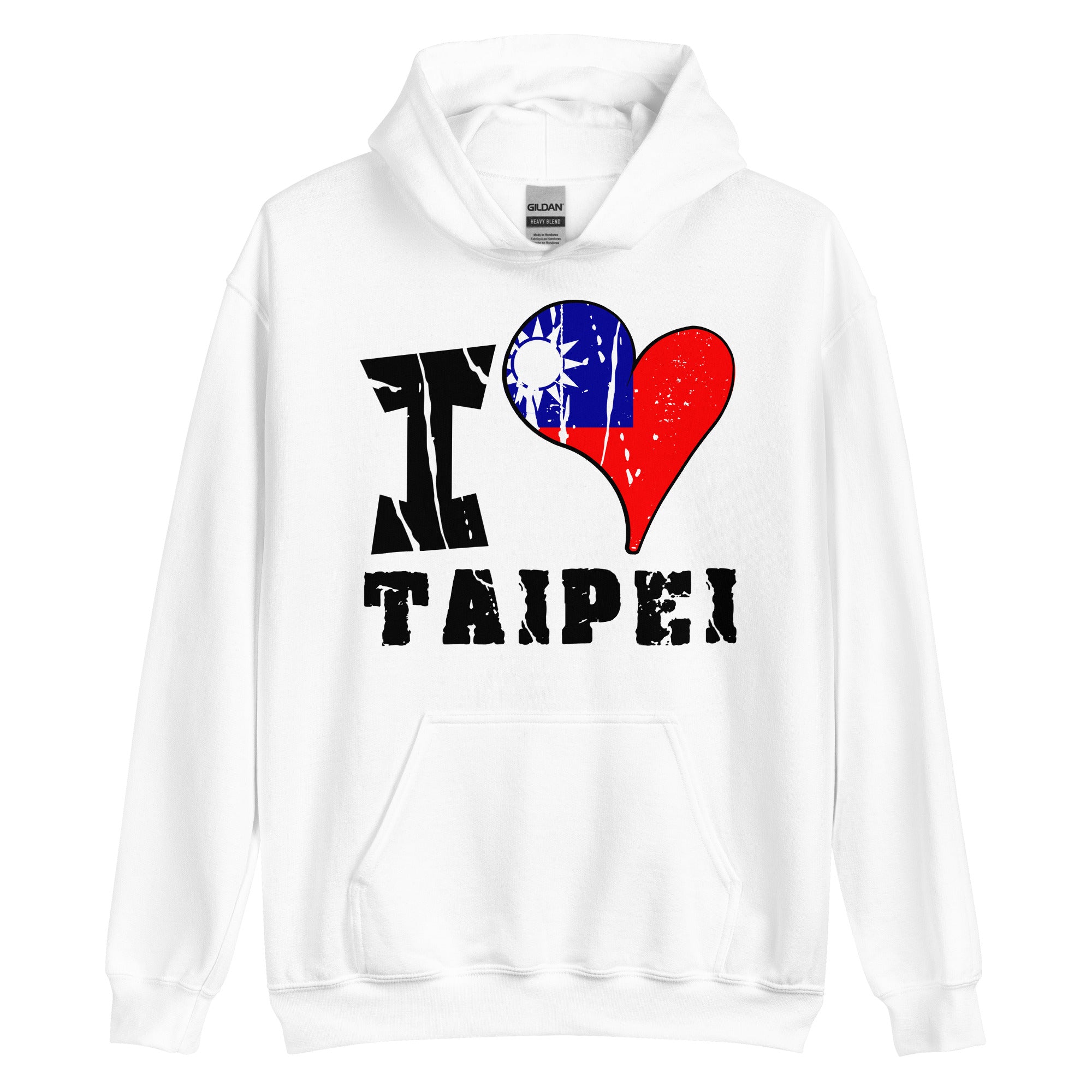 Unisex Hoodie - I Love Taipei