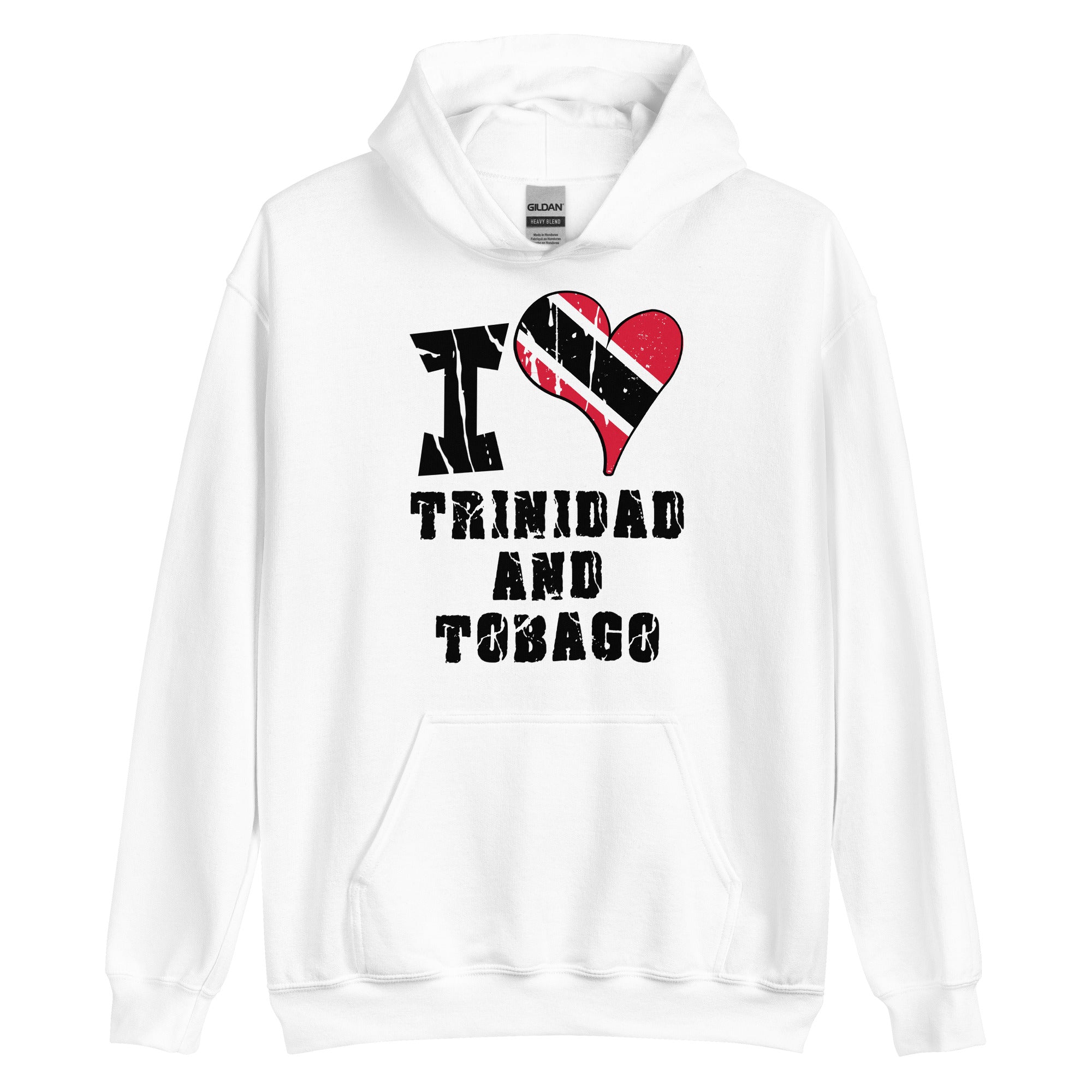 Unisex Hoodie - I Love Trinidad and Tobago