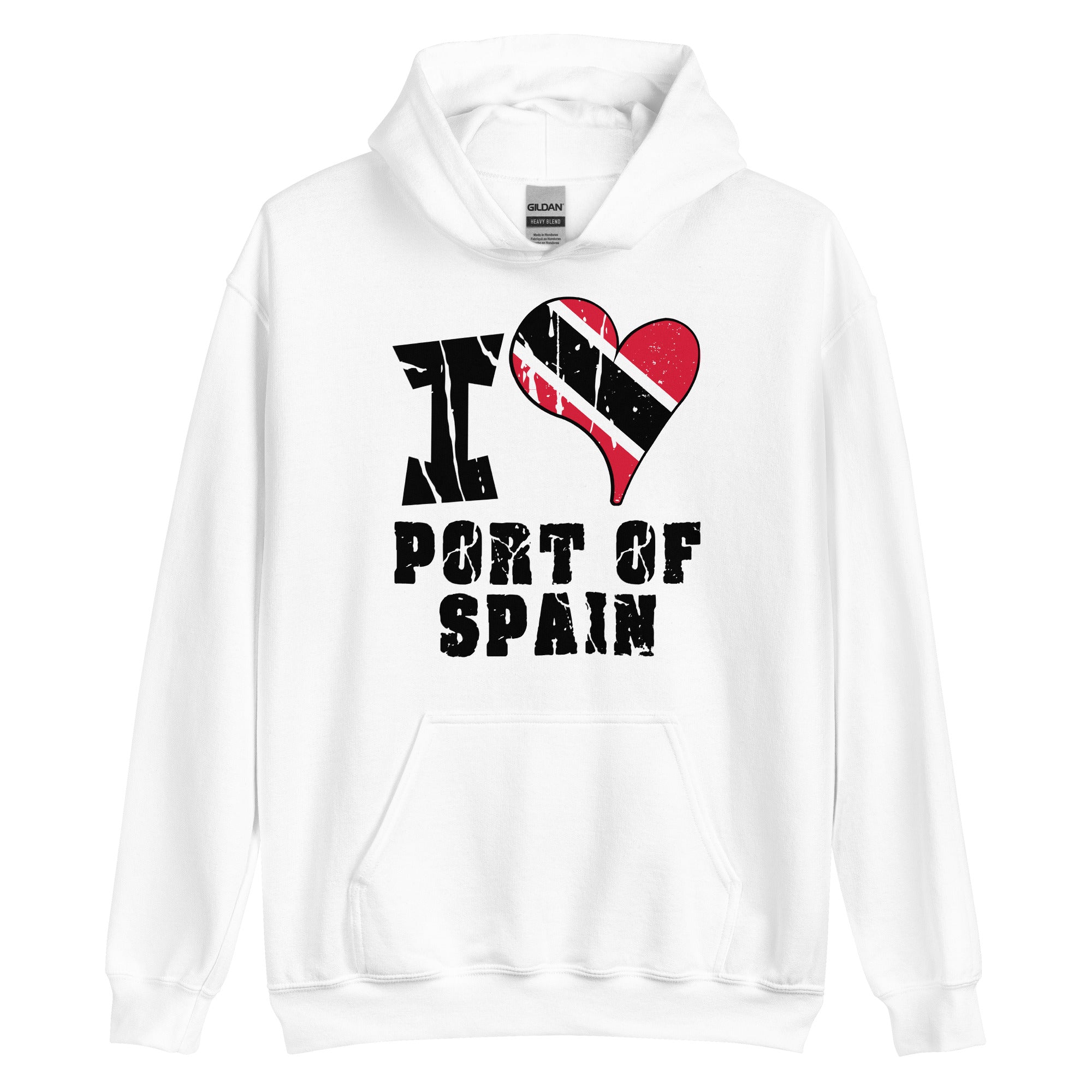 Unisex Hoodie - I Love Port of Spain