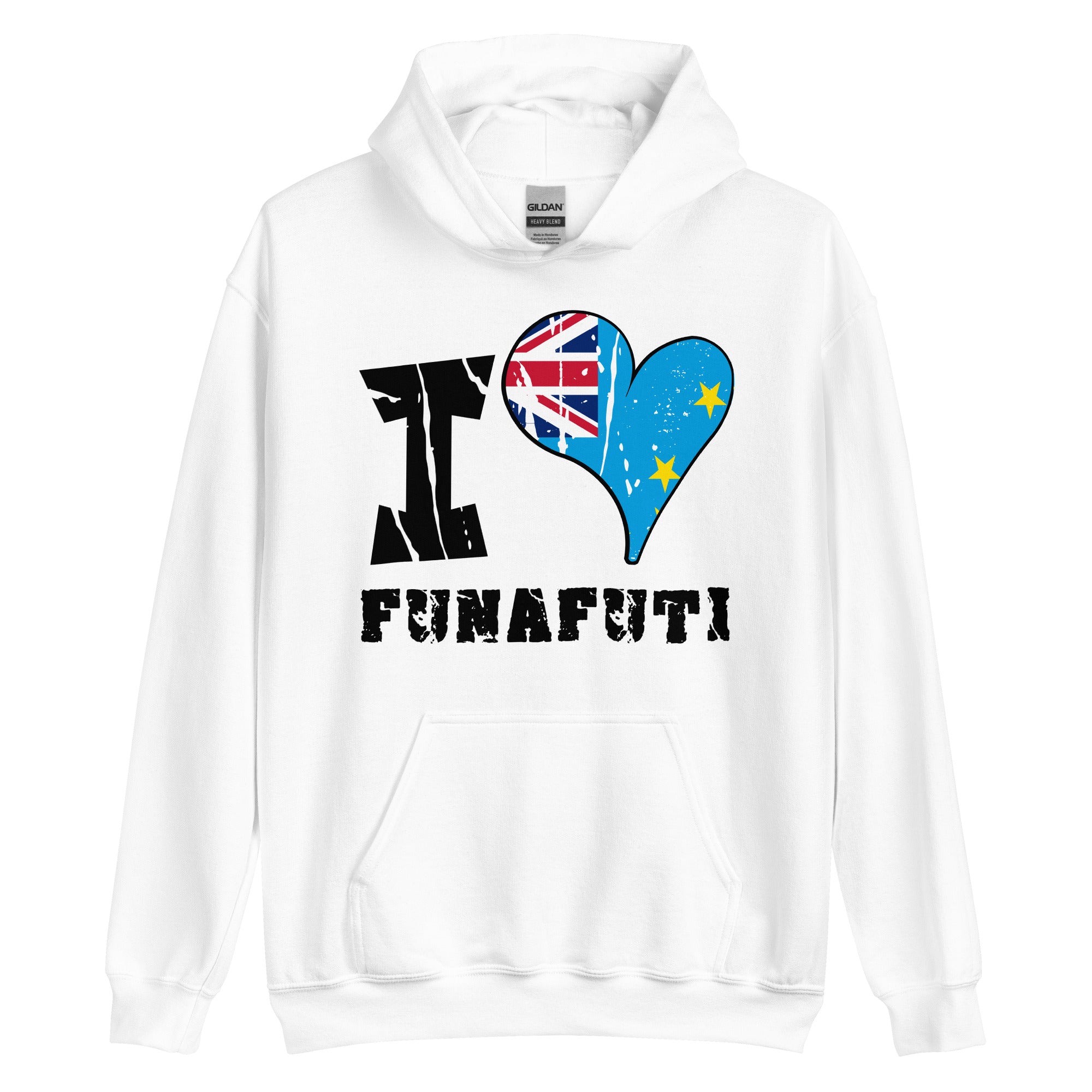 Unisex Hoodie - I Love Funafuti