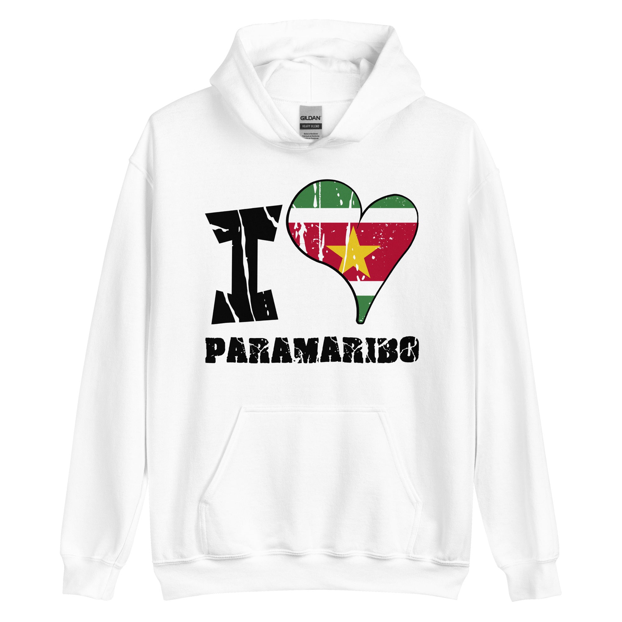 Unisex Hoodie - I Love Paramaribo