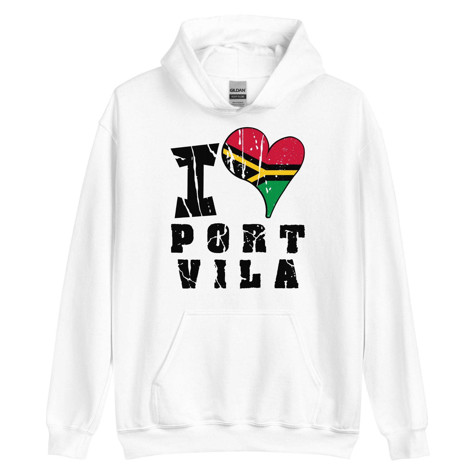 Unisex Hoodie - I Love Port Vila