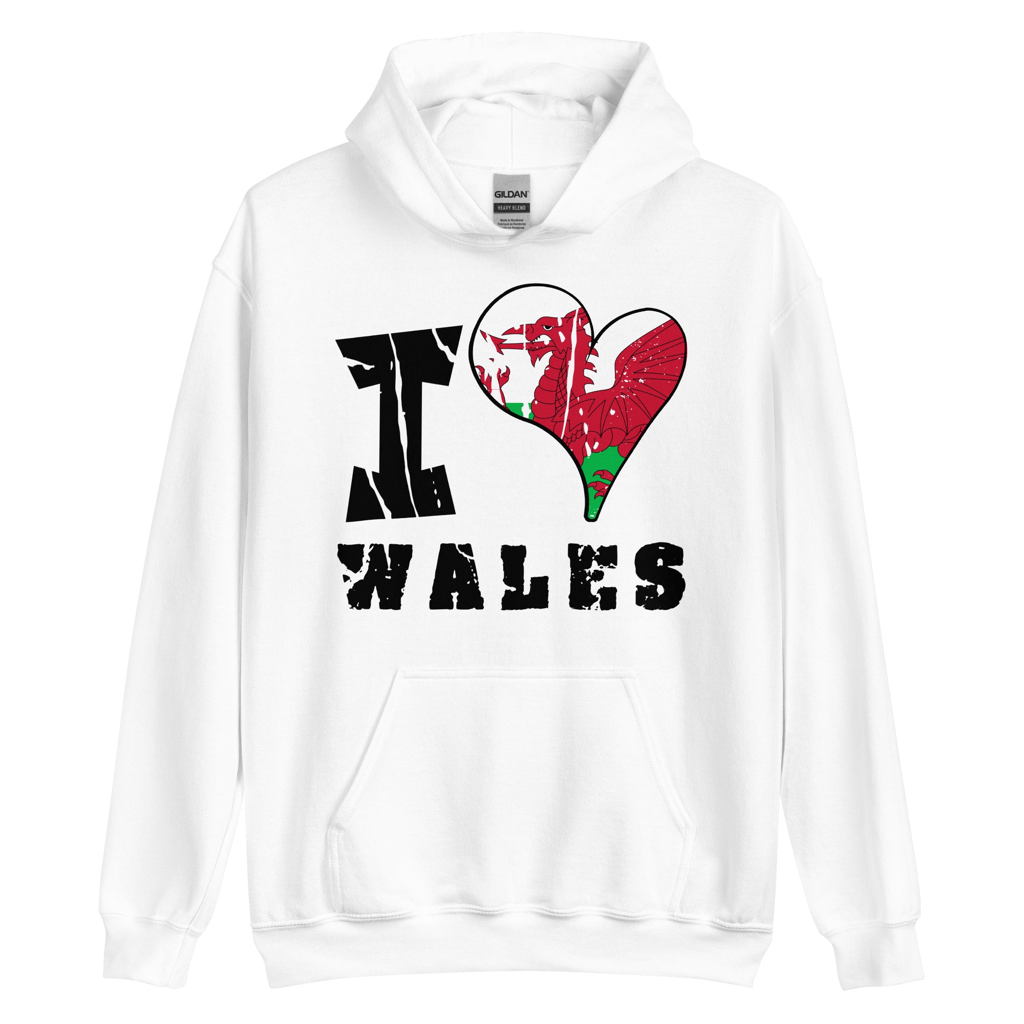 Unisex Hoodie - I Love Wales