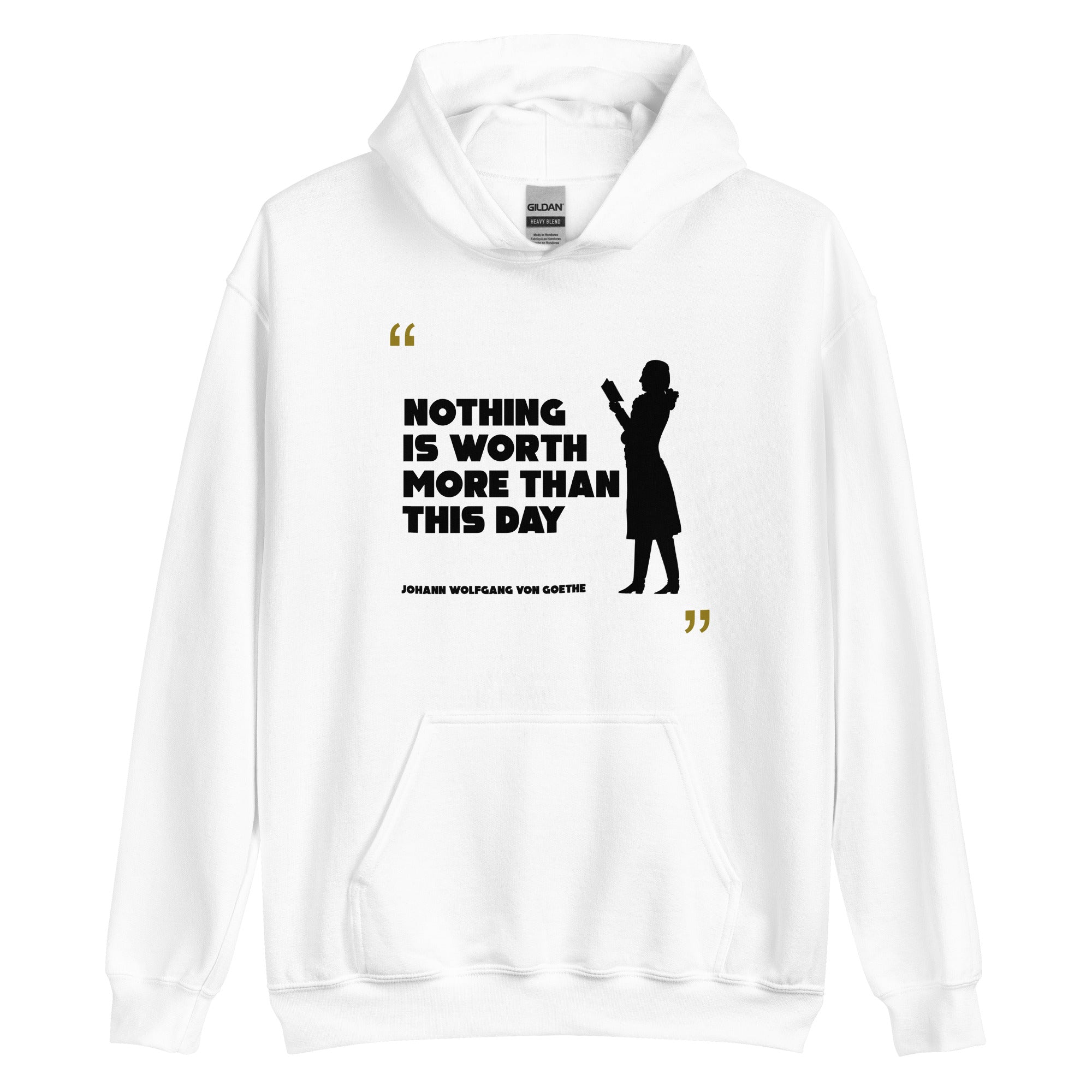 Unisex Hoodie - Goethe quotes