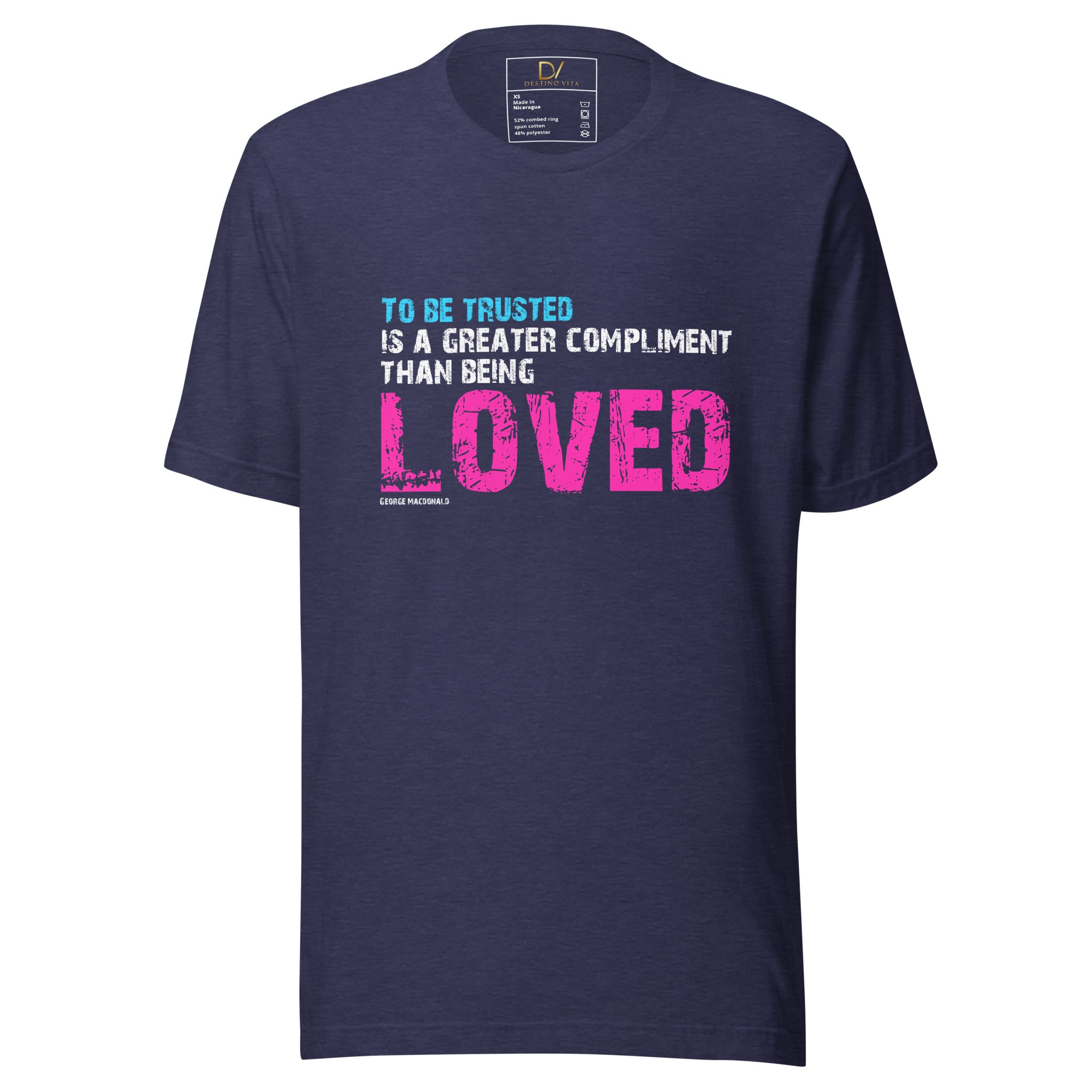 Unisex t-shirt - George Macdonald quotes