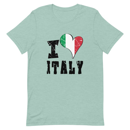 Unisex t-shirt - I Love Italy